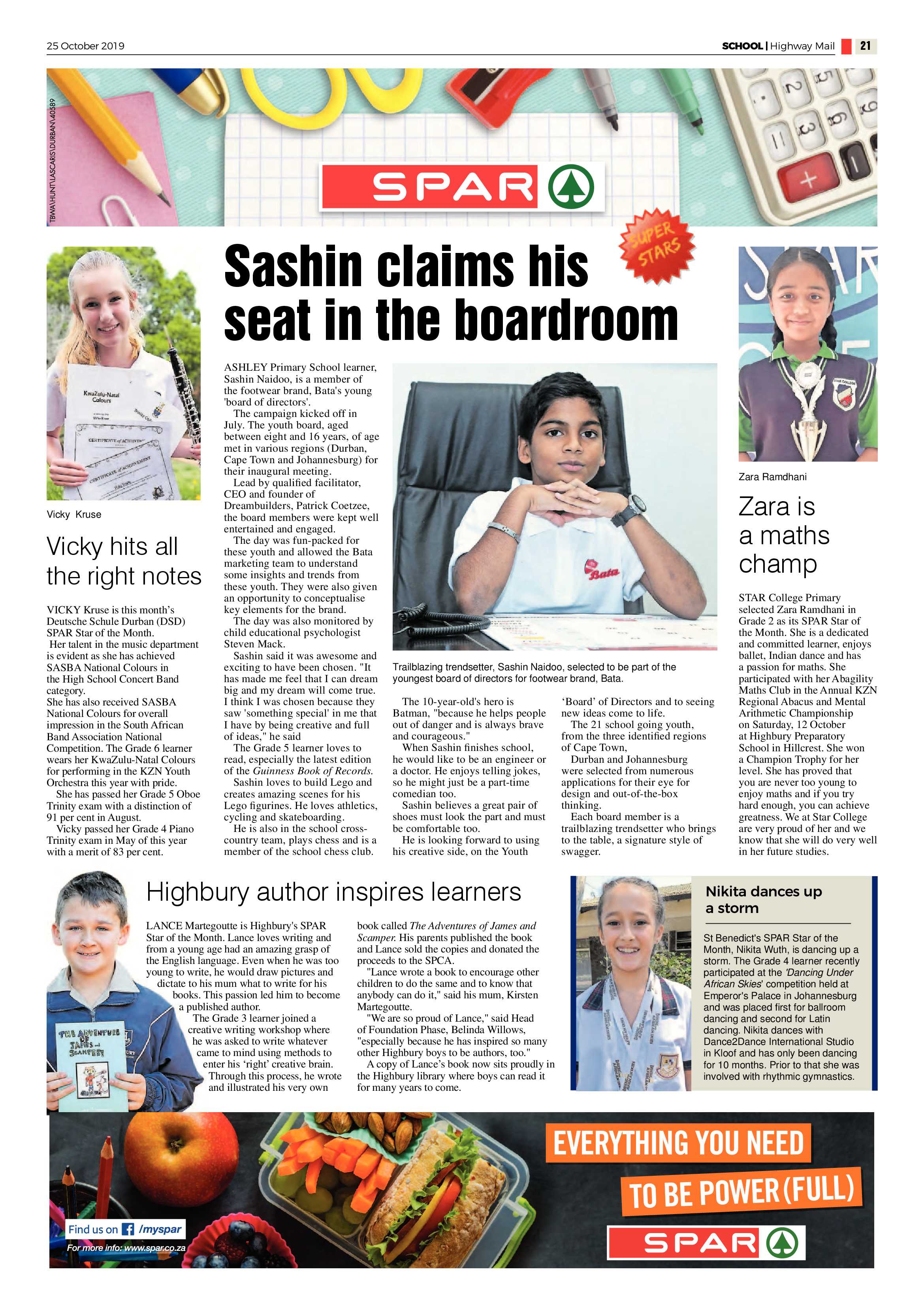 Highway Mail 25 October 2019 page 21