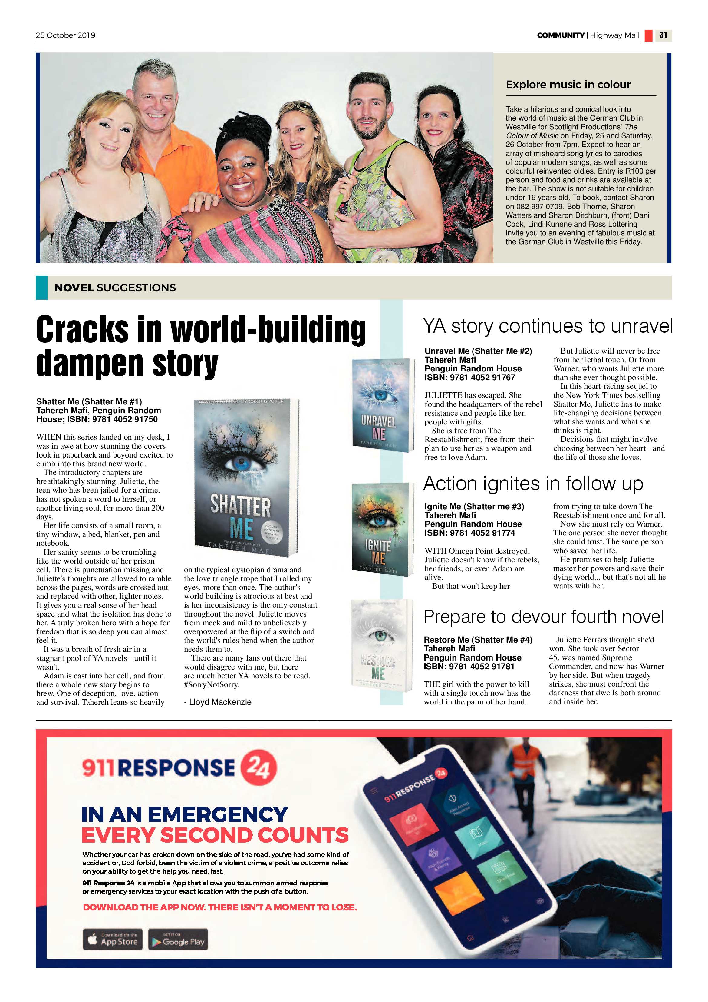 Highway Mail 25 October 2019 page 31