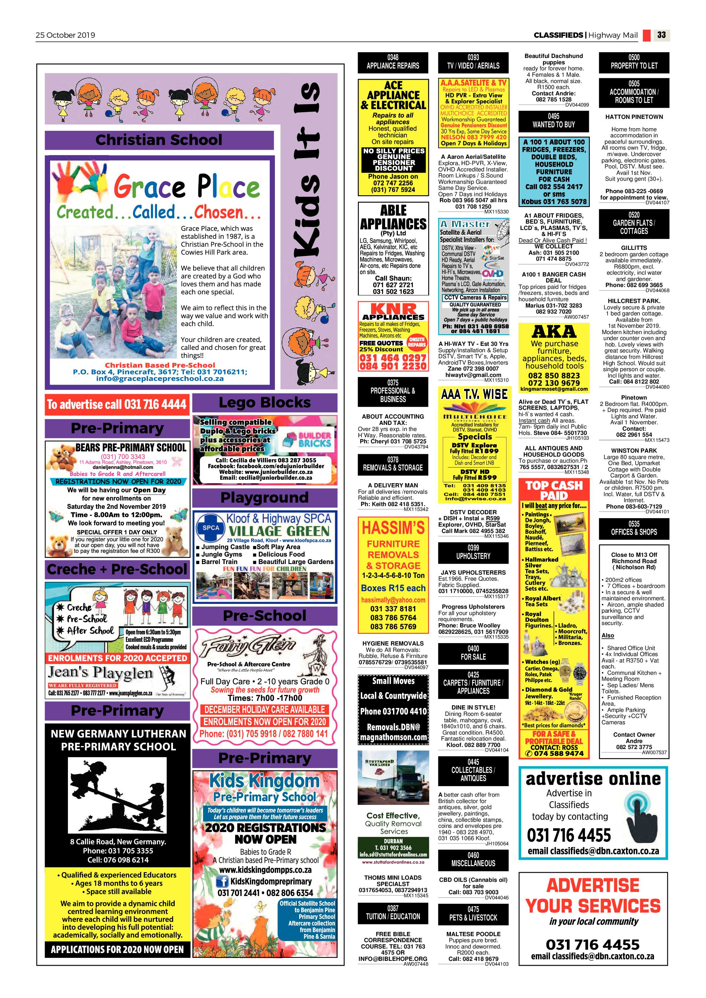 Highway Mail 25 October 2019 page 33