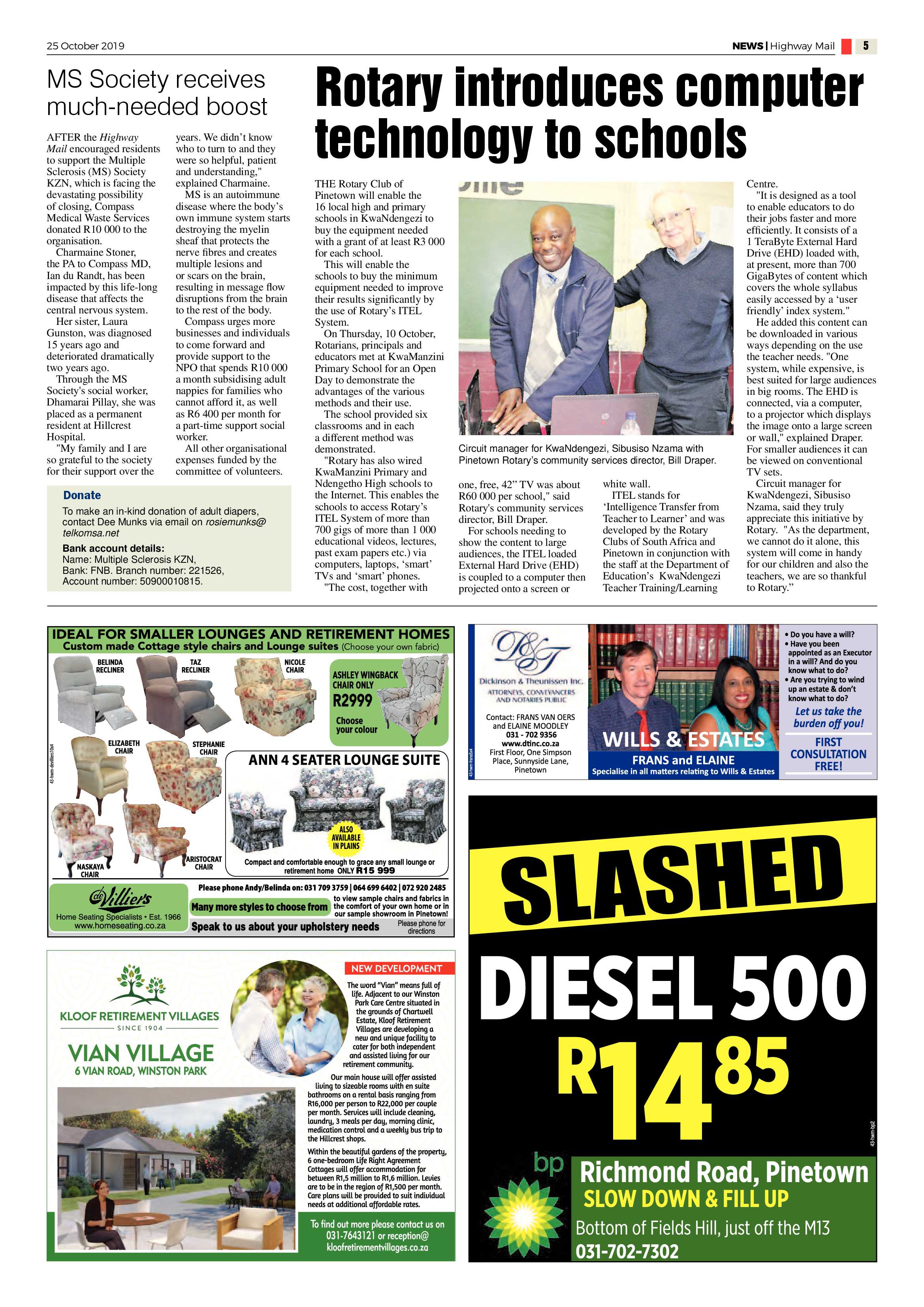 Highway Mail 25 October 2019 page 5