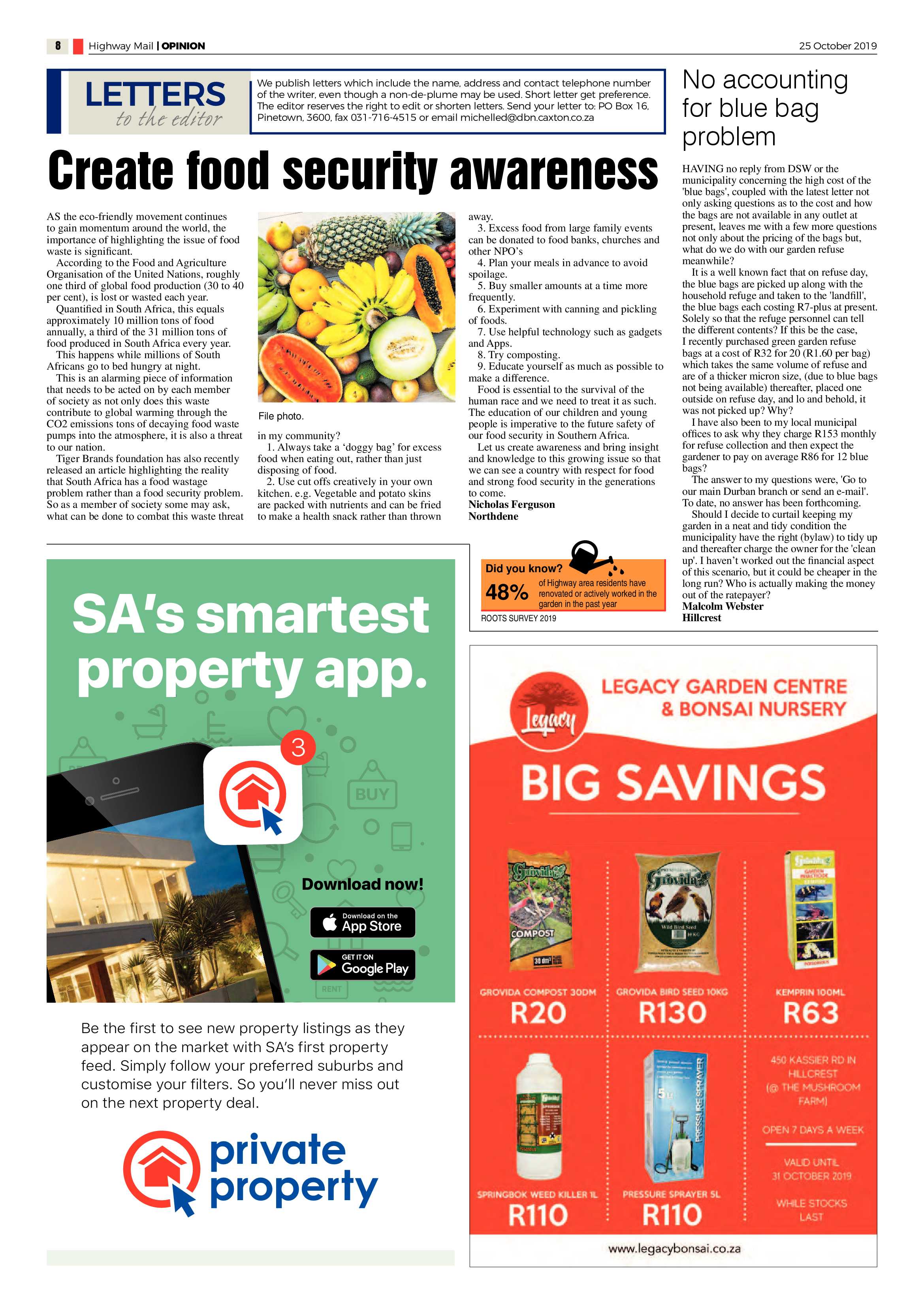 Highway Mail 25 October 2019 page 8
