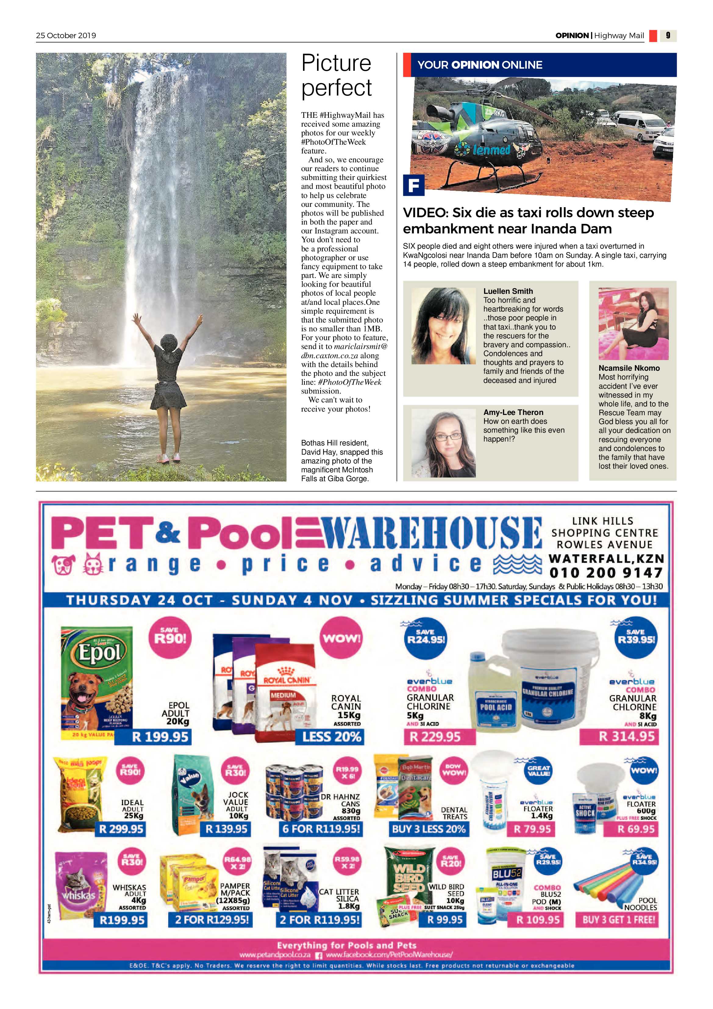 Highway Mail 25 October 2019 page 9