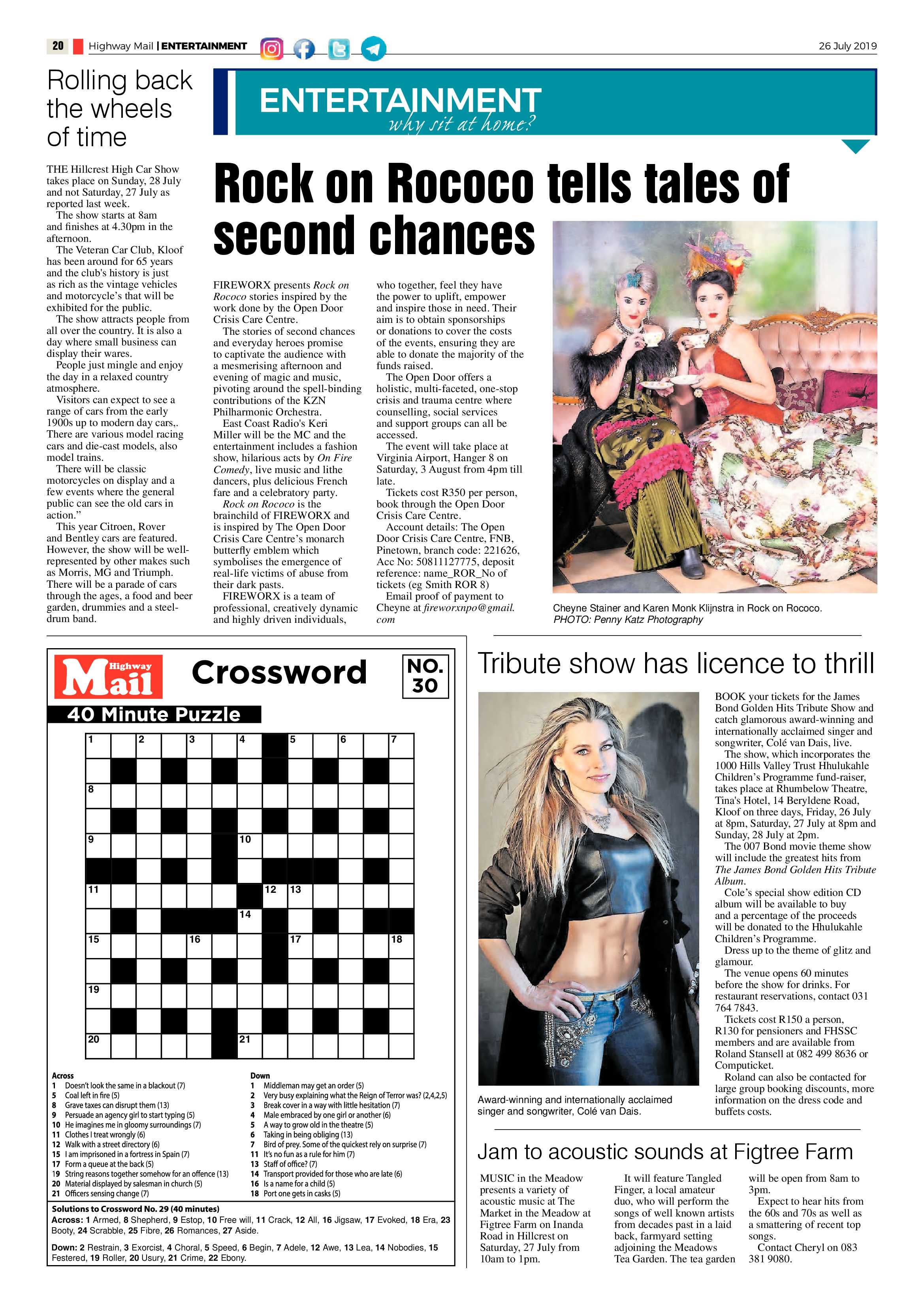 Highway Mail 26 July 2019 page 20
