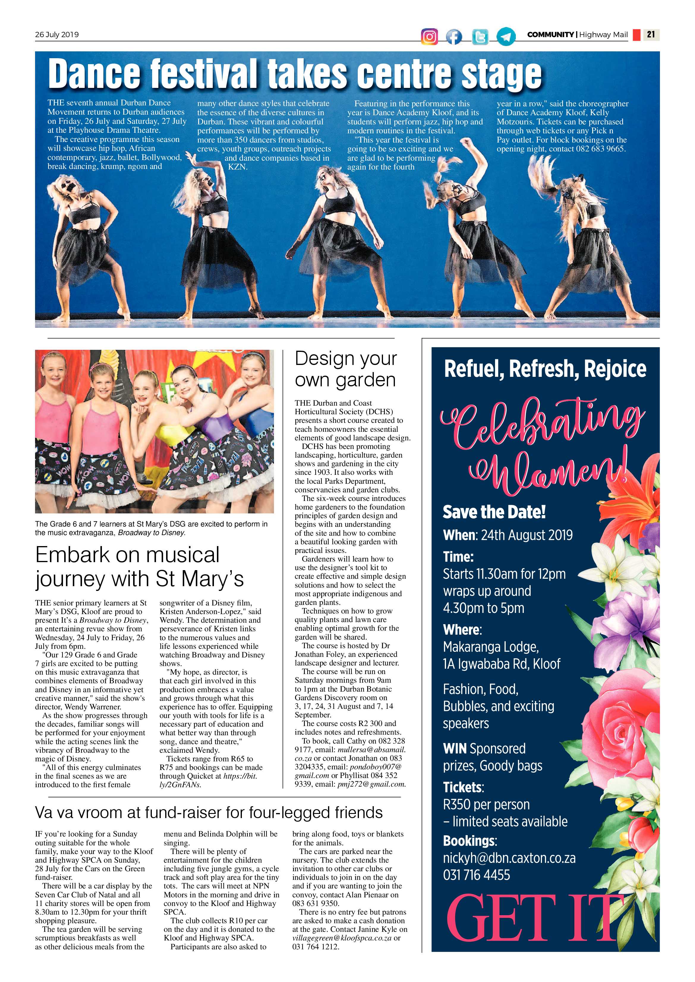 Highway Mail 26 July 2019 page 21