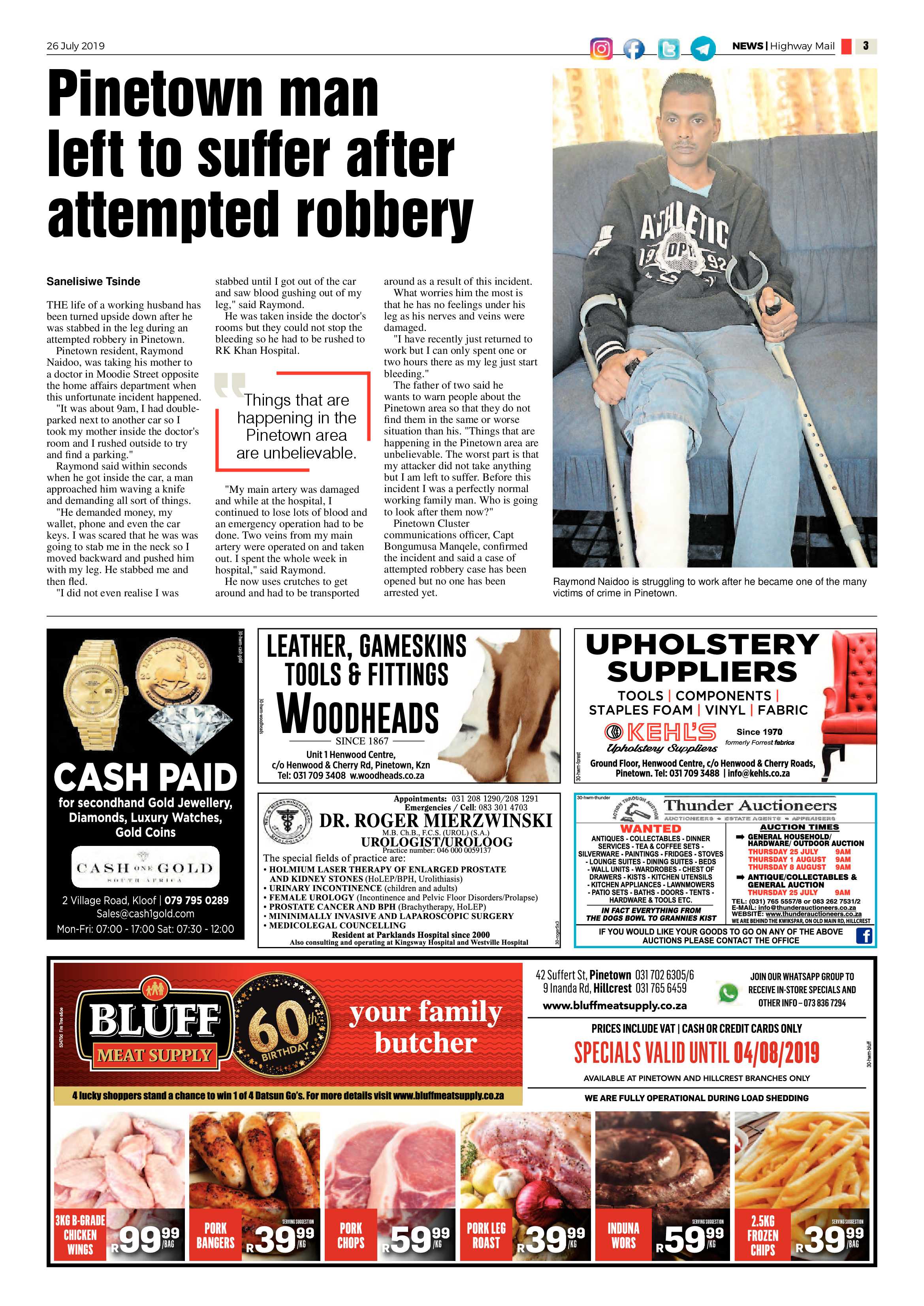 Highway Mail 26 July 2019 page 3