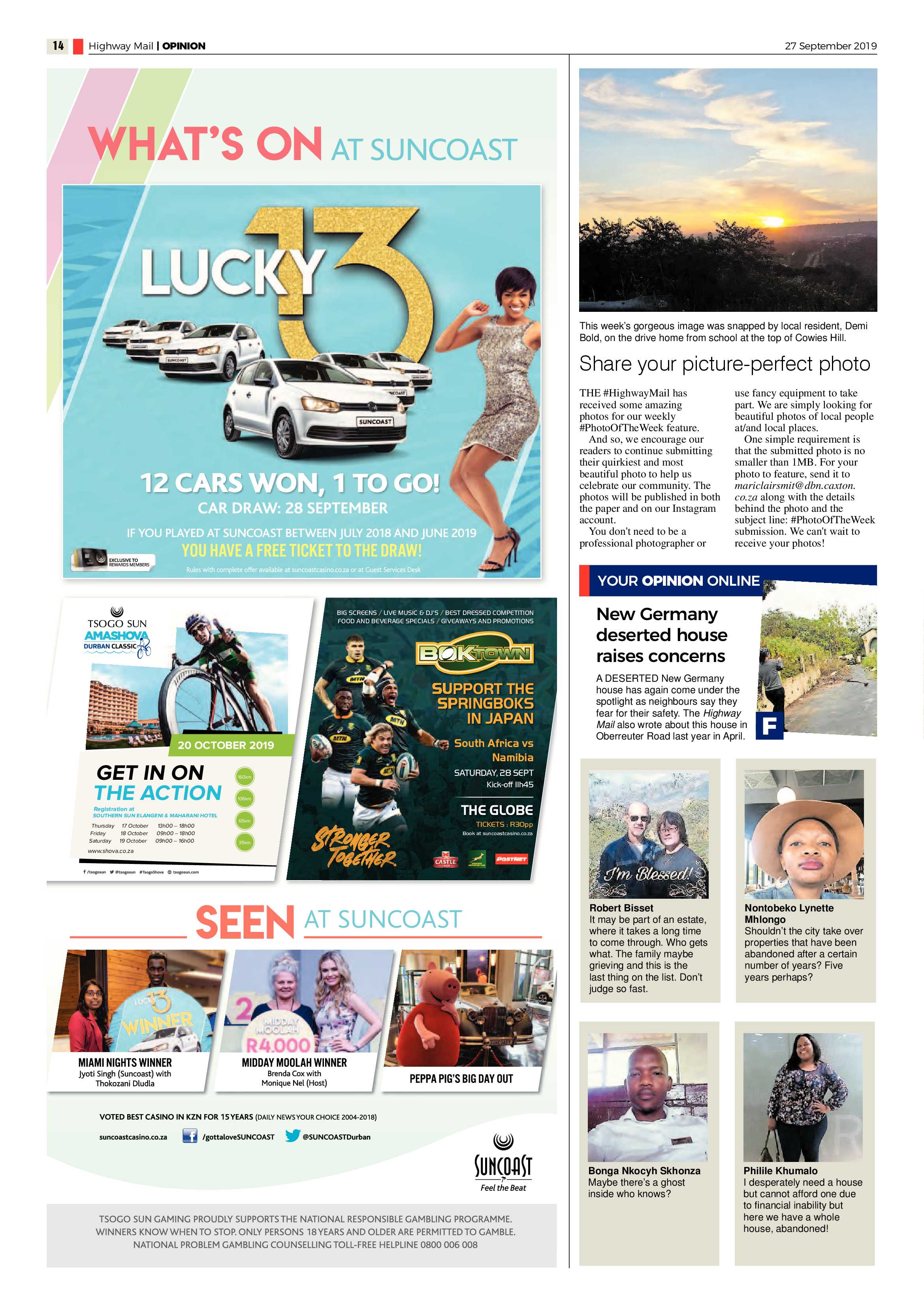 Highway Mail 27 September 2019 page 14
