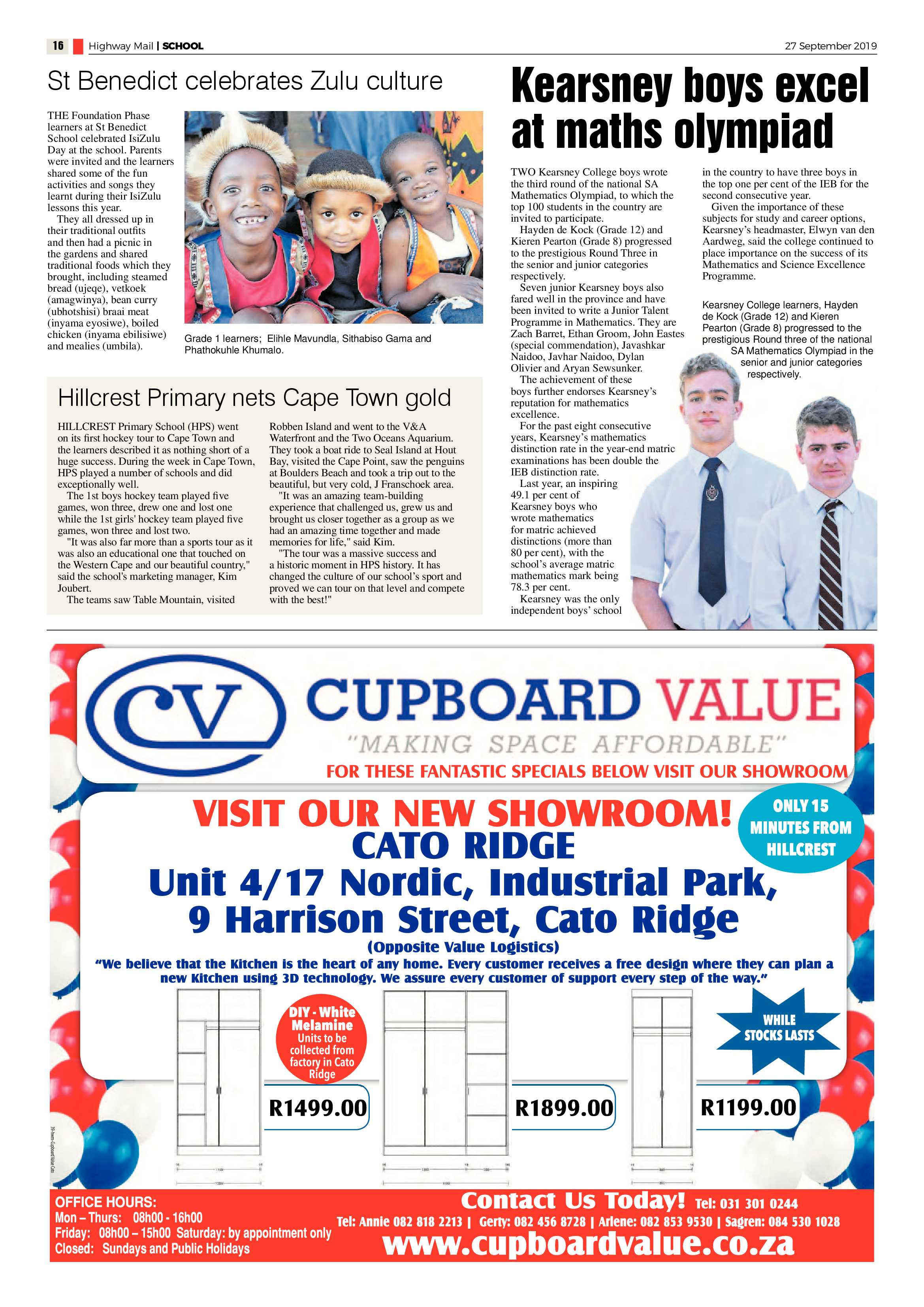 Highway Mail 27 September 2019 page 16