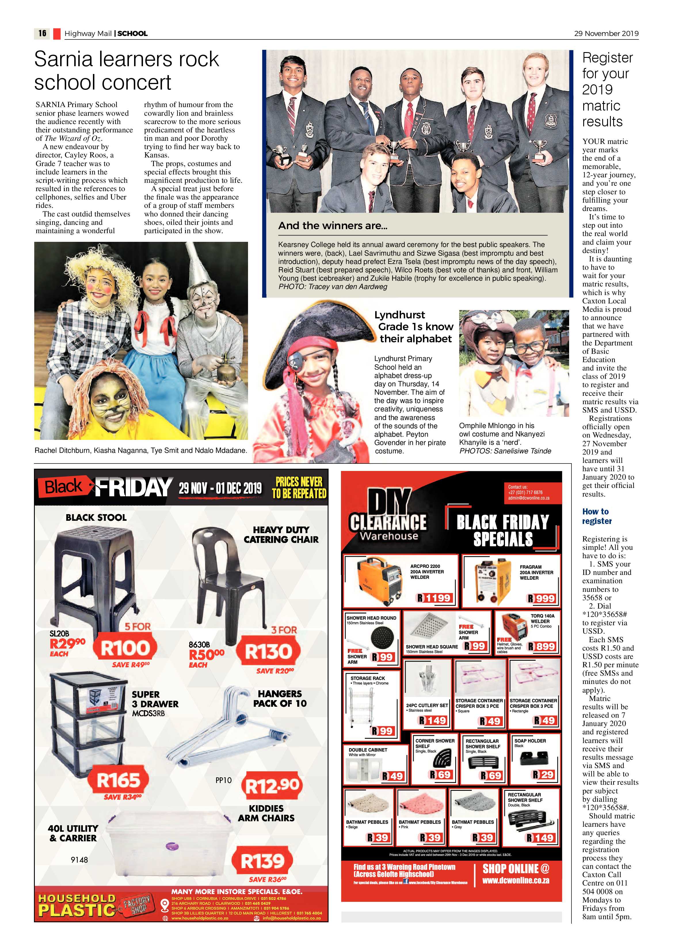 Highway Mail 29 November 2019 page 16