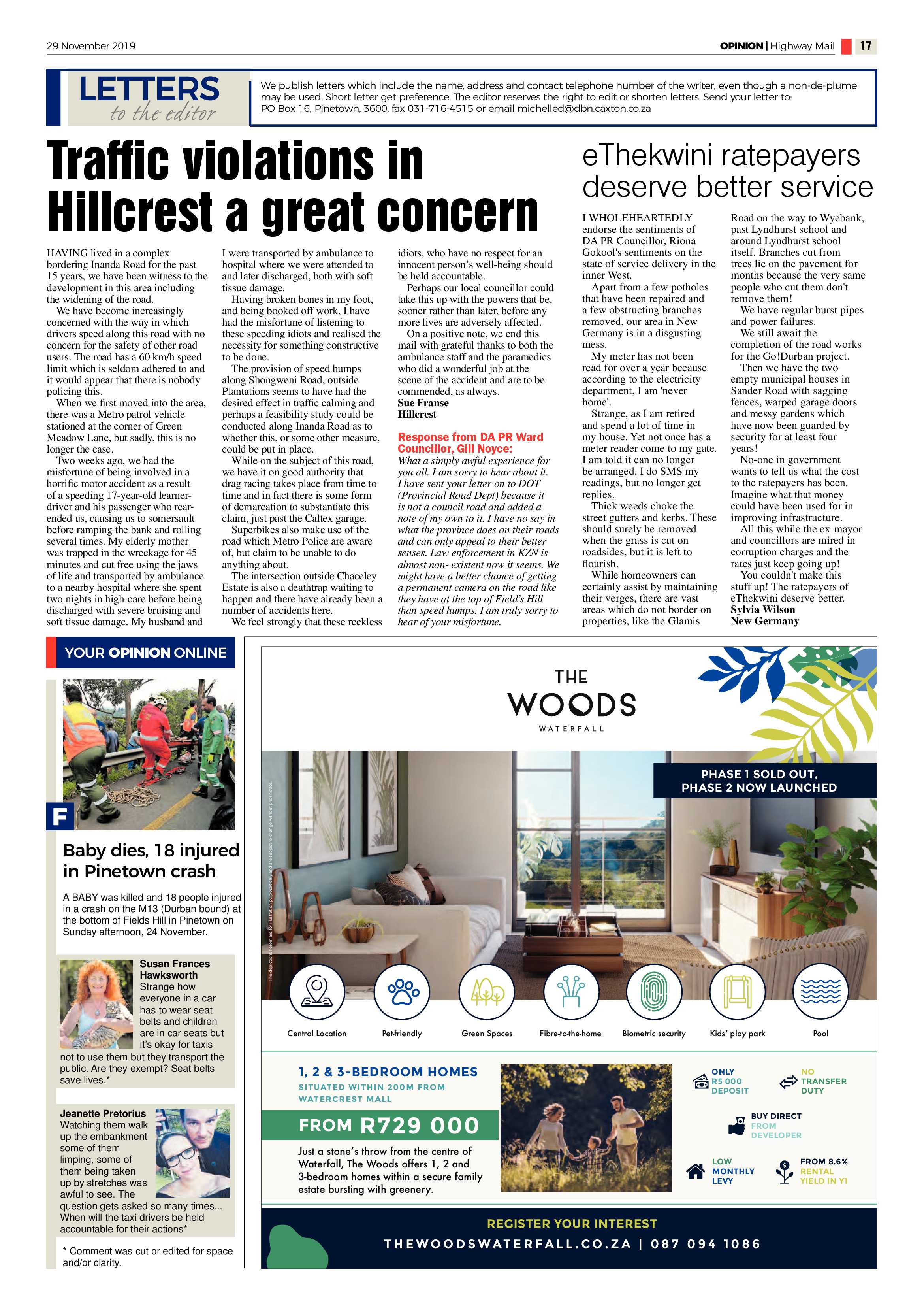 Highway Mail 29 November 2019 page 17