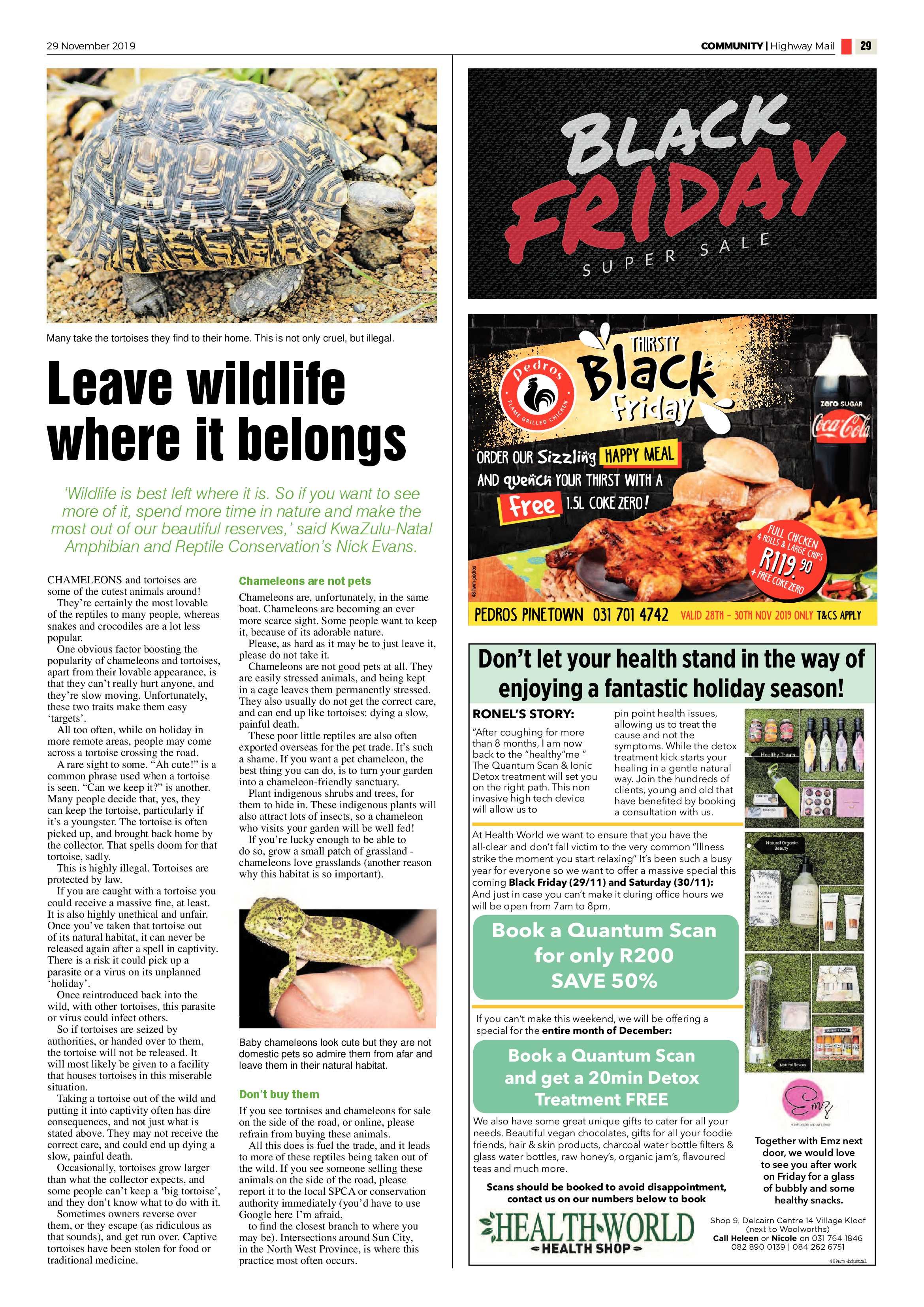 Highway Mail 29 November 2019 page 29