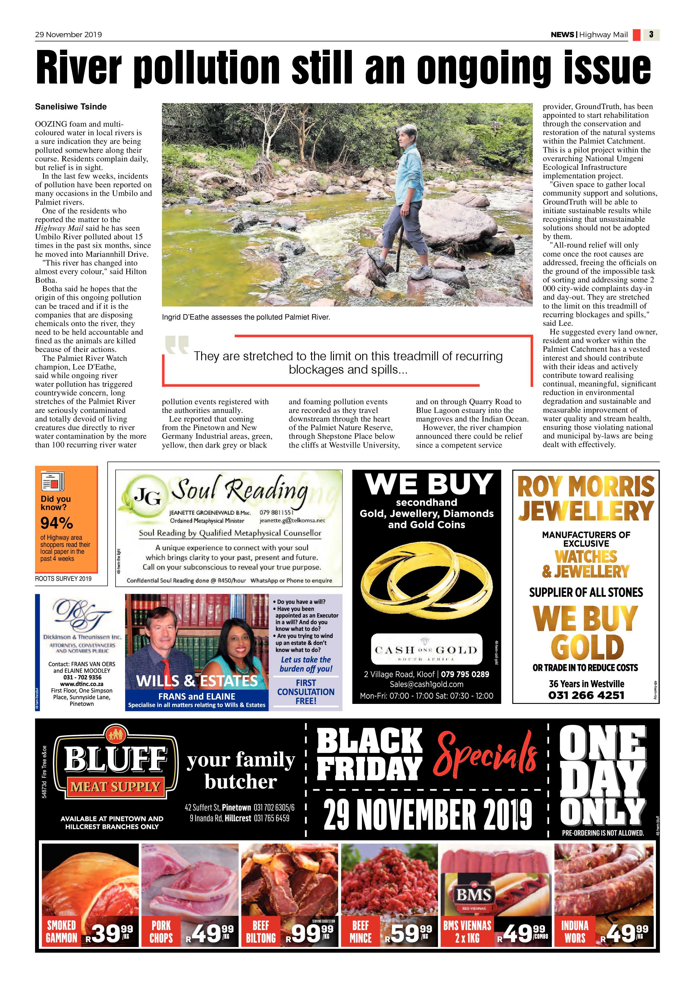 Highway Mail 29 November 2019 page 3