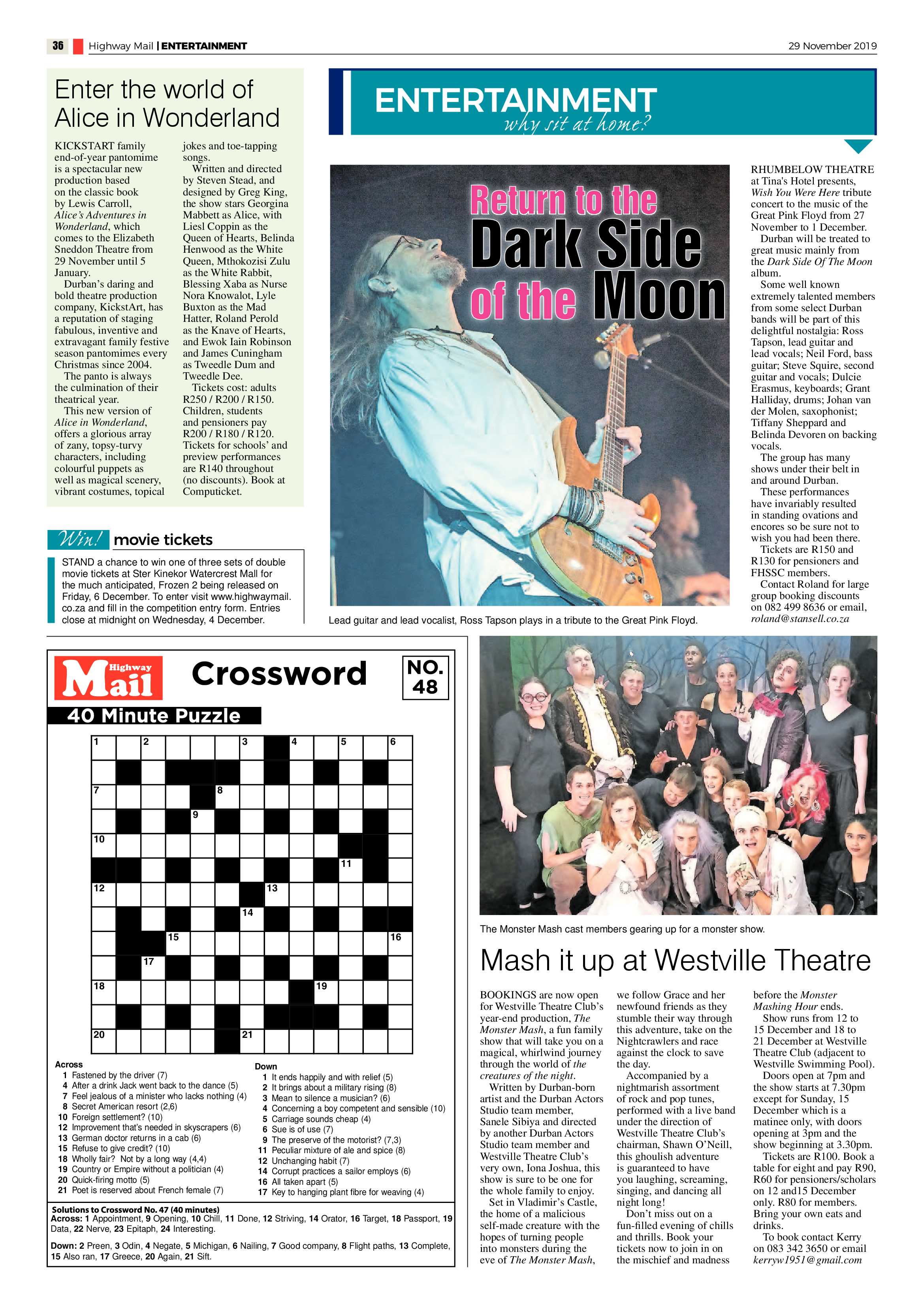 Highway Mail 29 November 2019 page 36