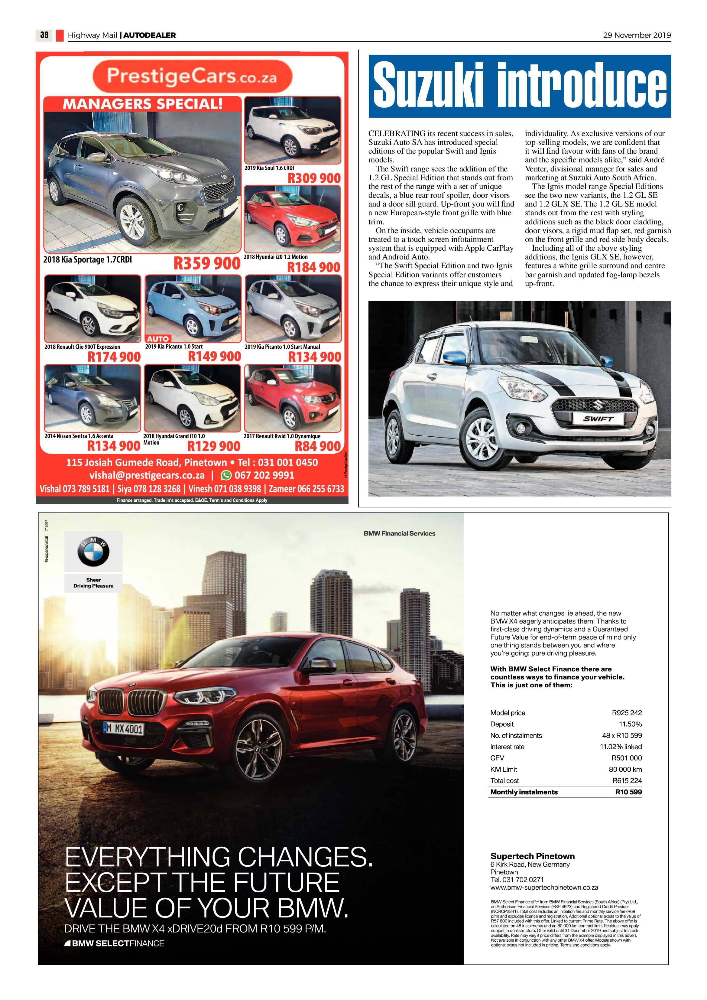 Highway Mail 29 November 2019 page 38