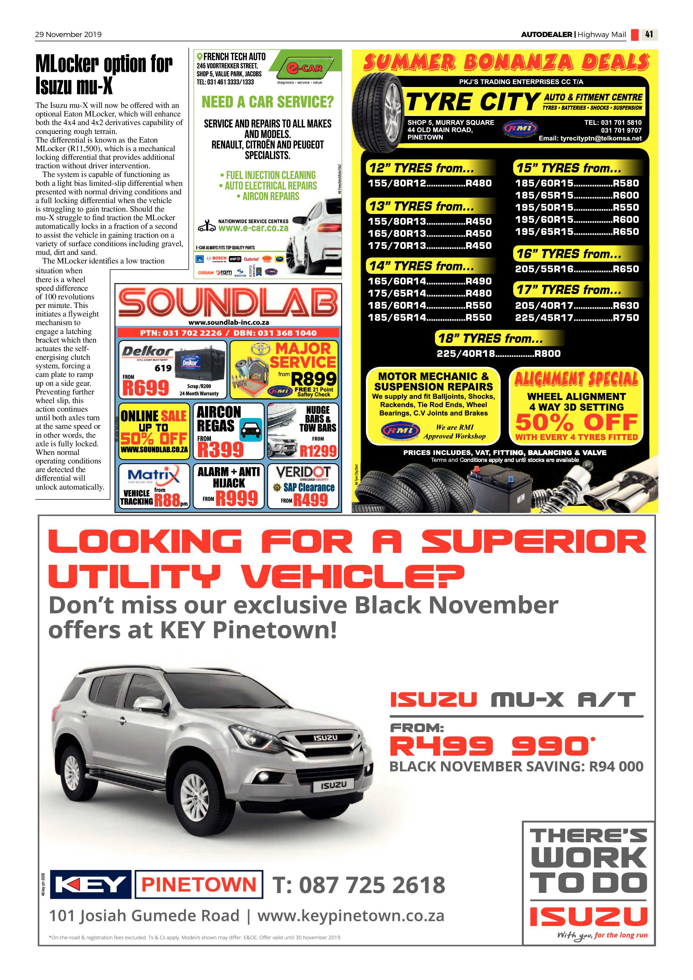 Highway Mail 29 November 2019 page 41