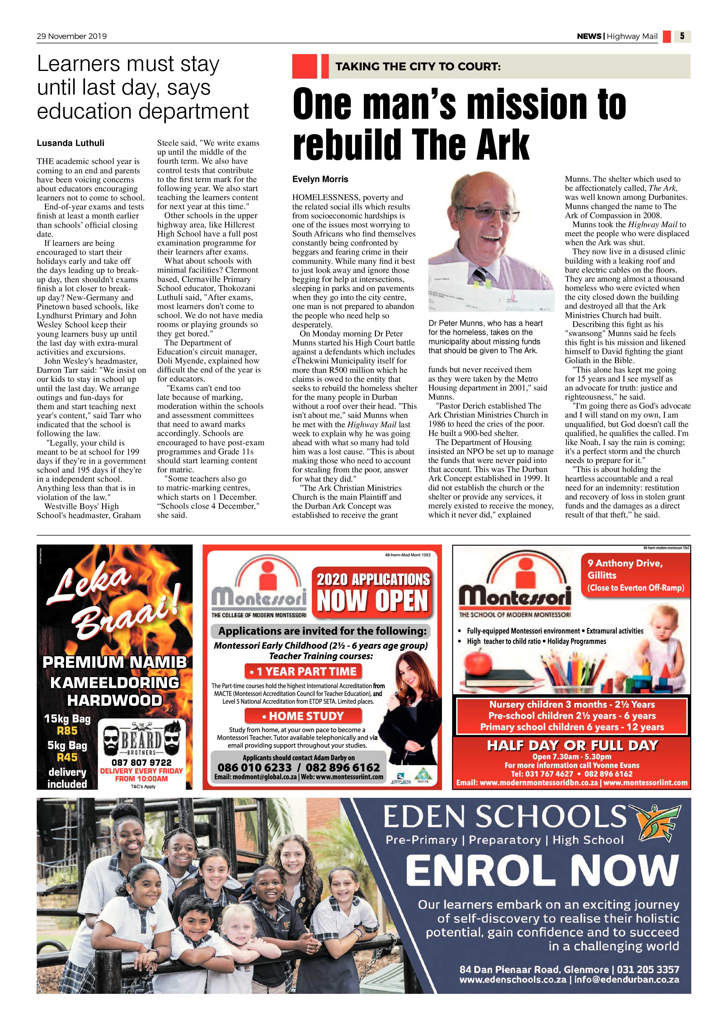 Highway Mail 29 November 2019 page 5