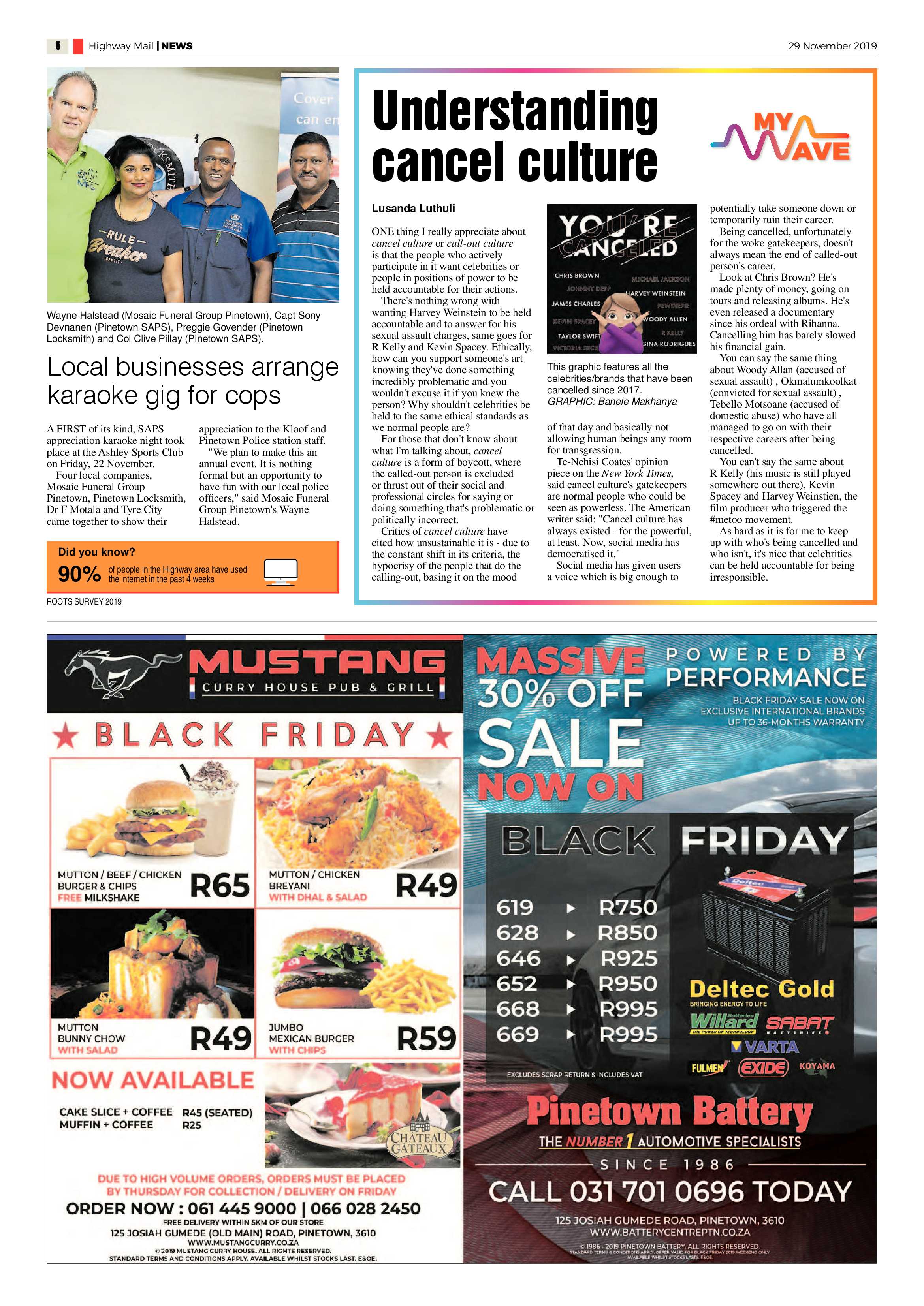 Highway Mail 29 November 2019 page 6