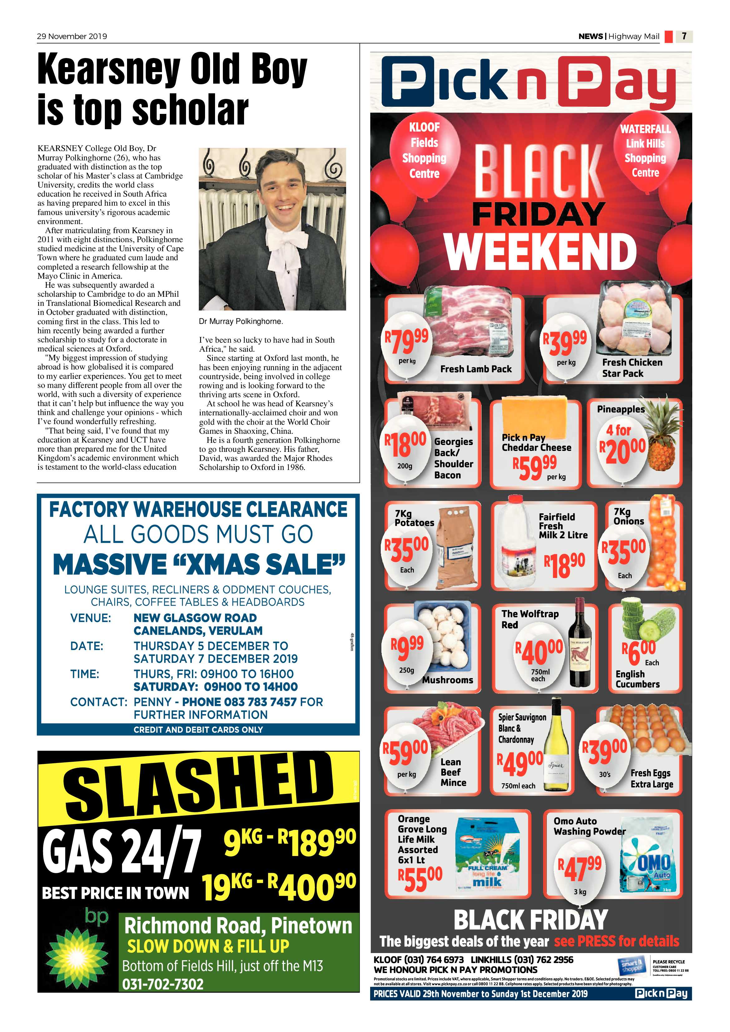Highway Mail 29 November 2019 page 7