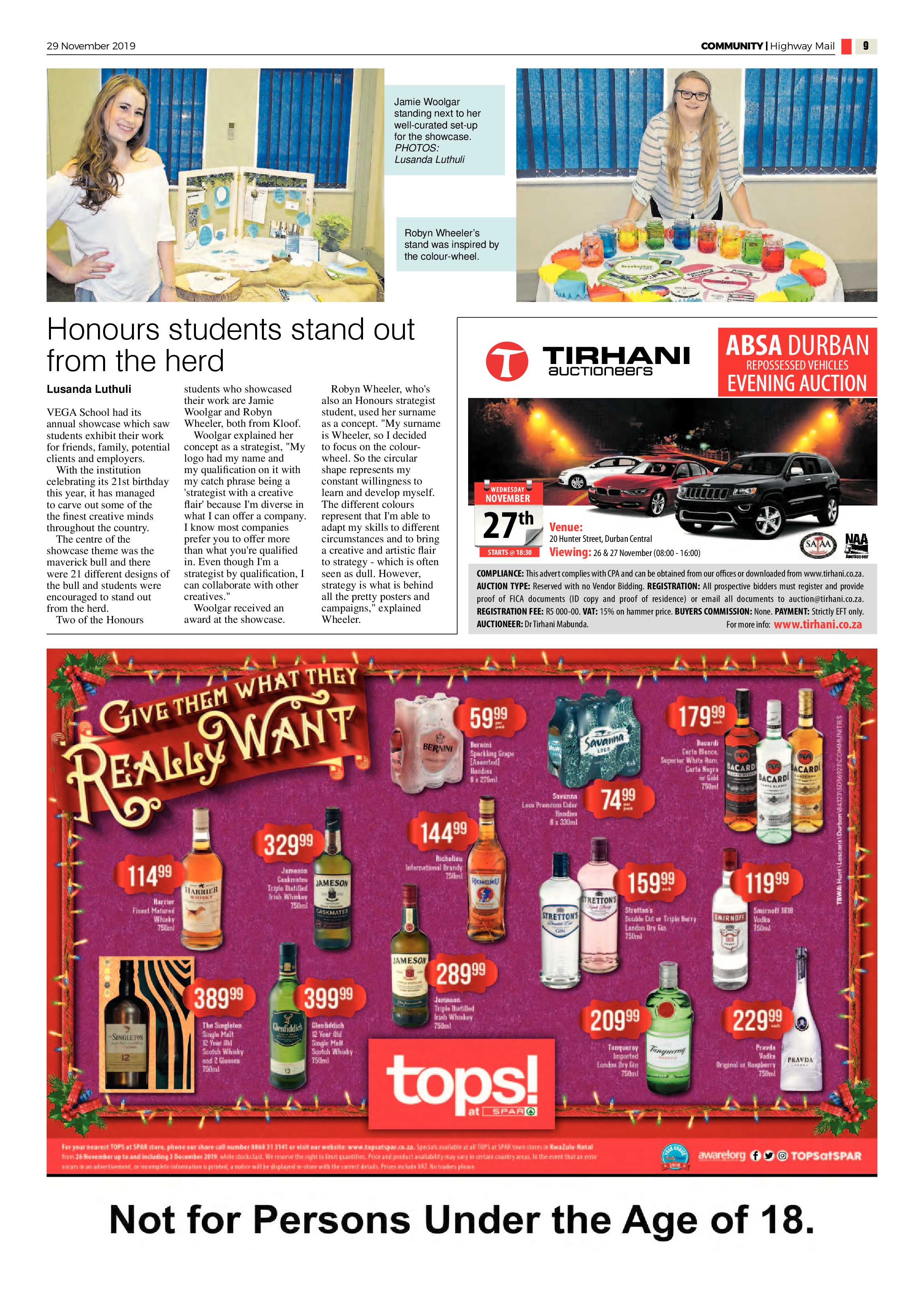 Highway Mail 29 November 2019 page 9