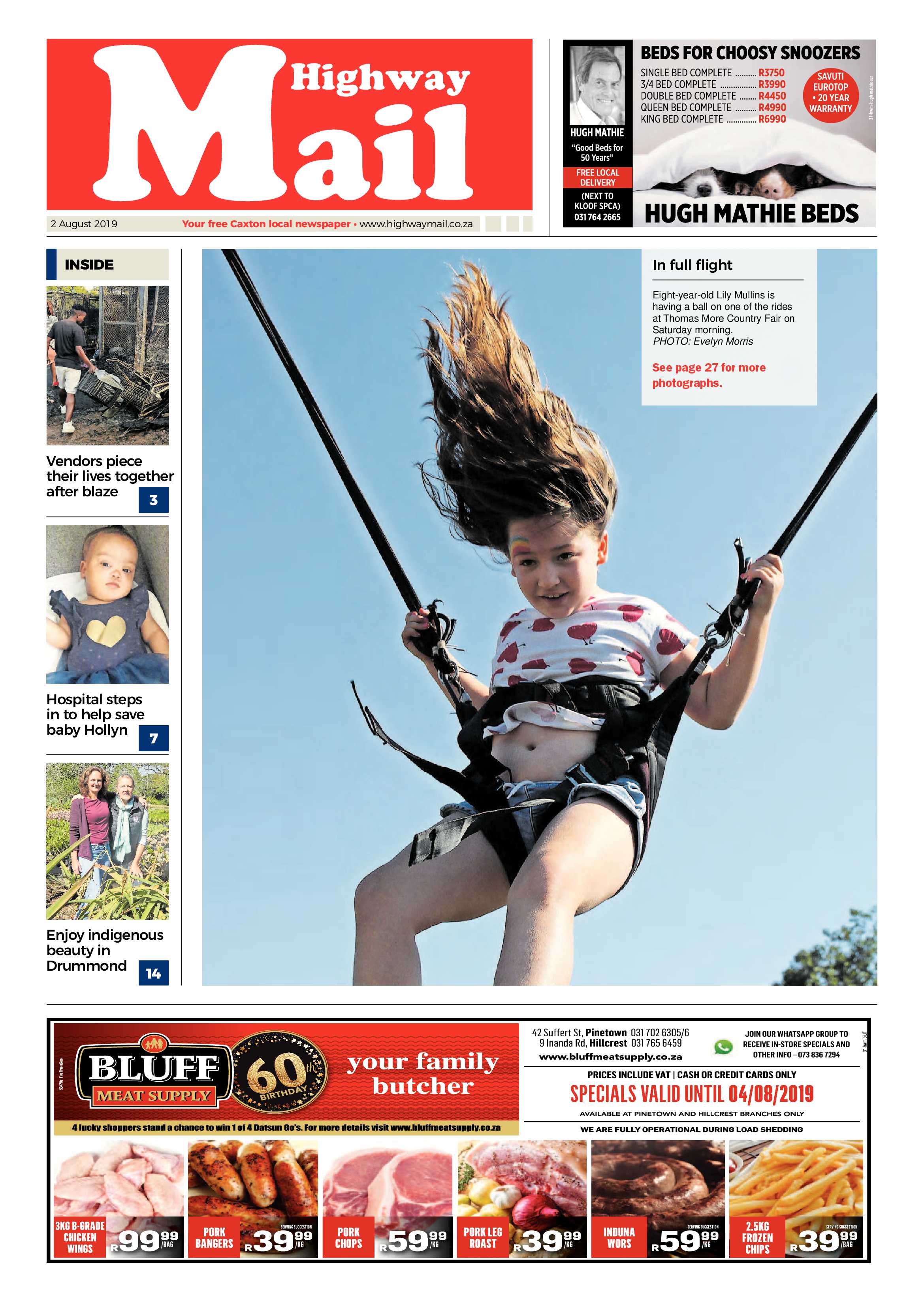 Highway Mail 2 August 2019 page 1