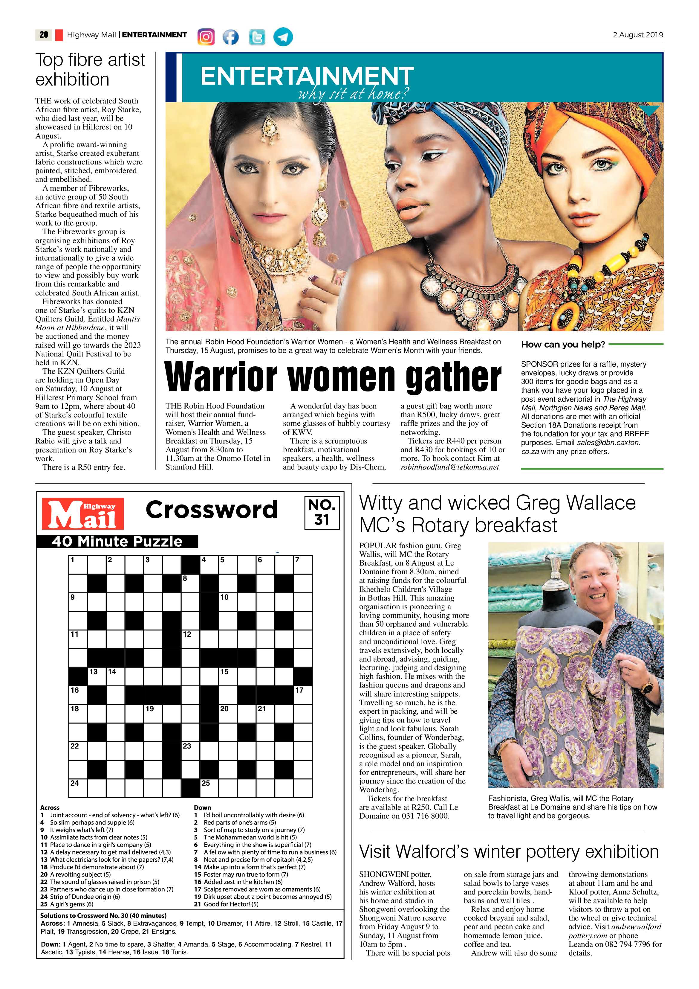 Highway Mail 2 August 2019 page 20
