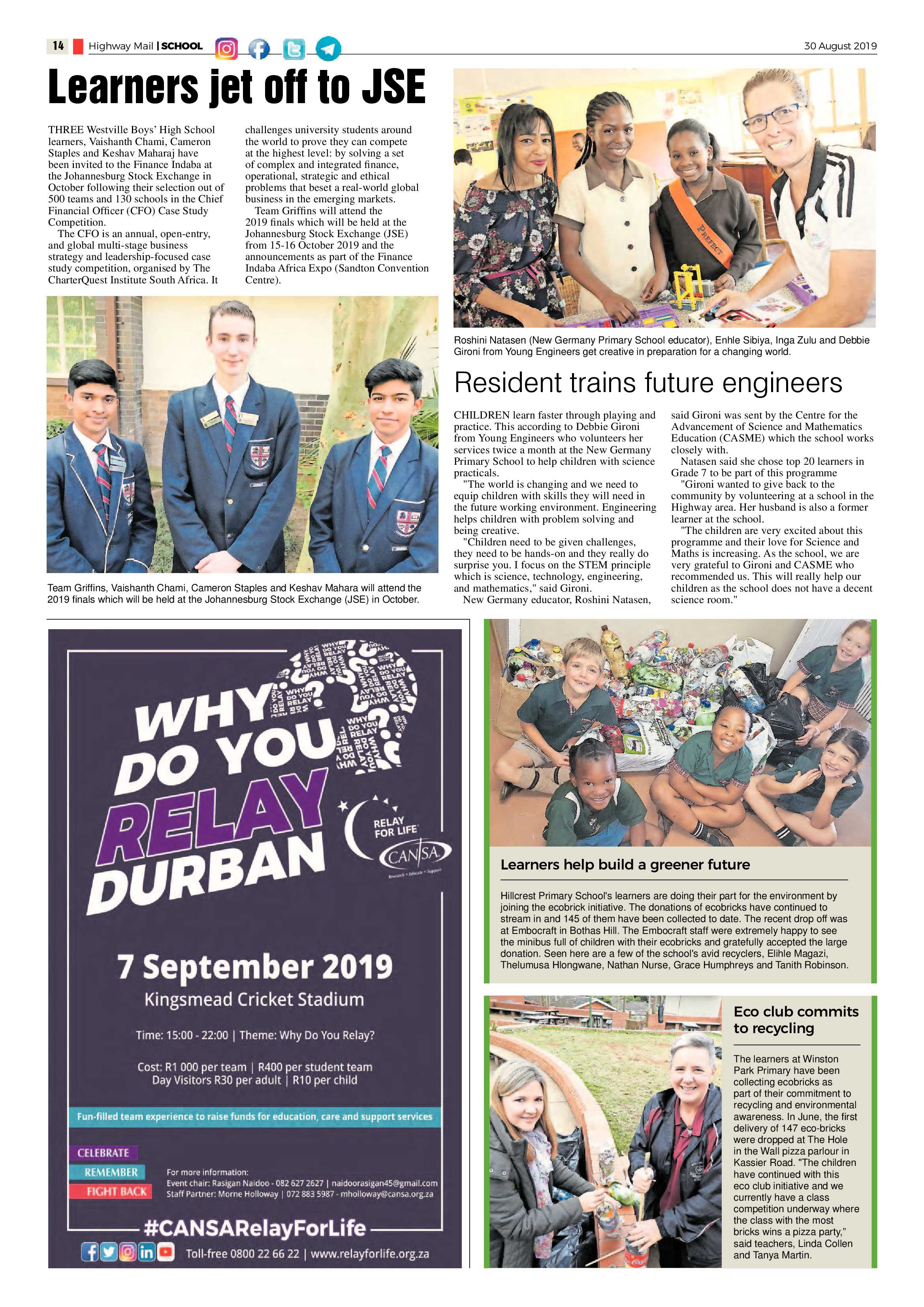 Highway Mail 30 August 2019 page 14