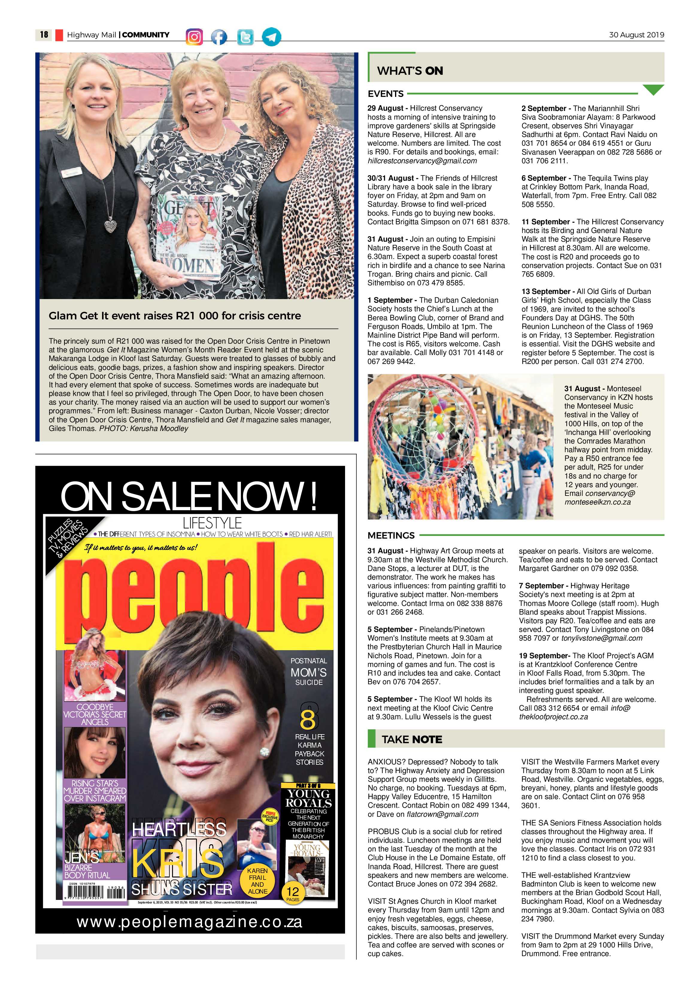 Highway Mail 30 August 2019 page 18