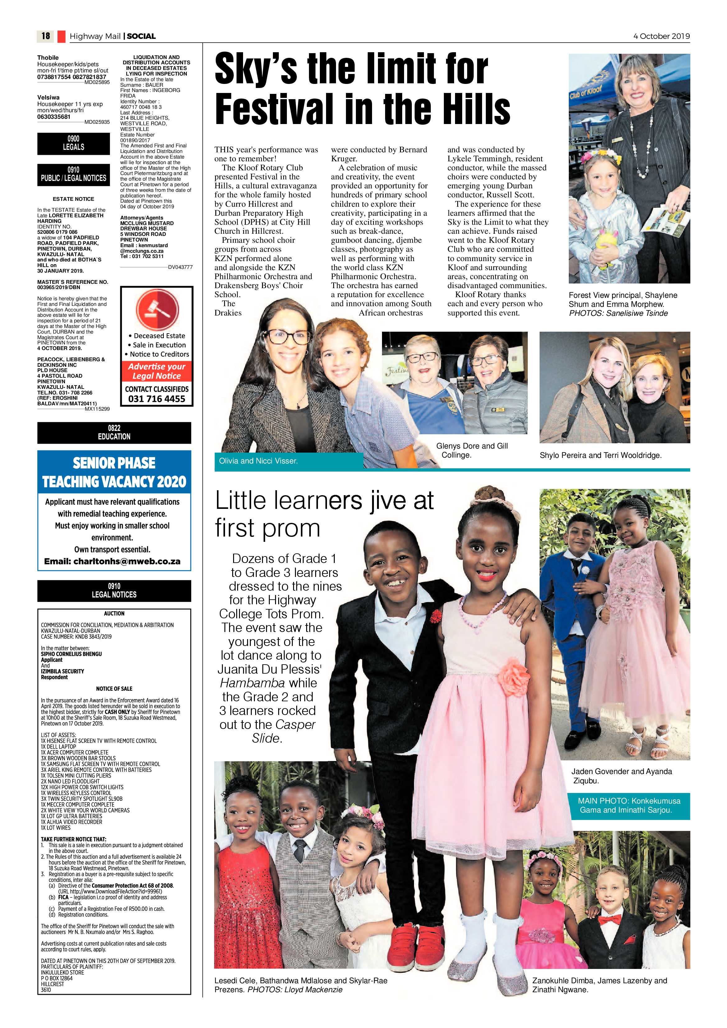 Highway Mail 4 October 2019 page 18