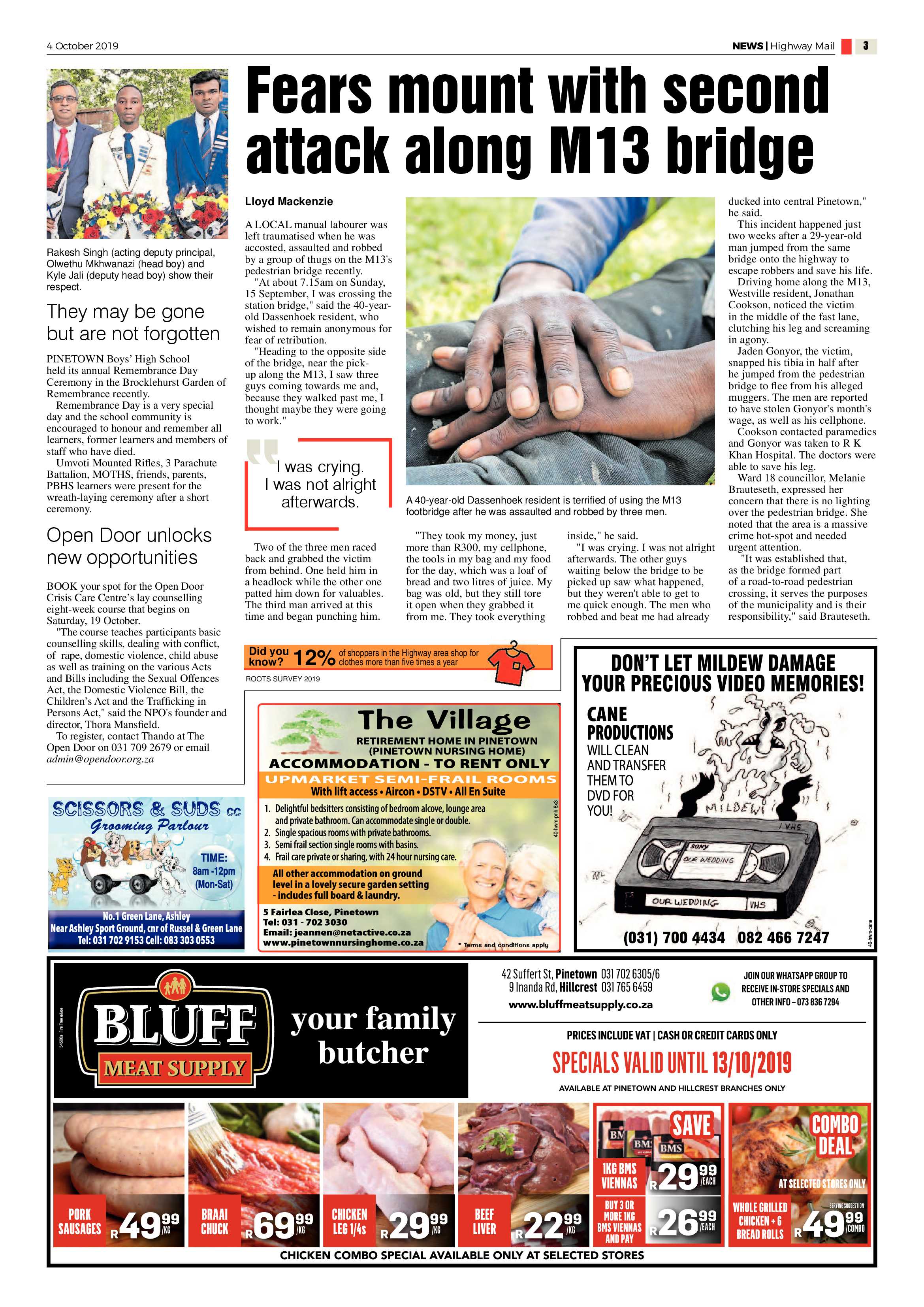 Highway Mail 4 October 2019 page 3