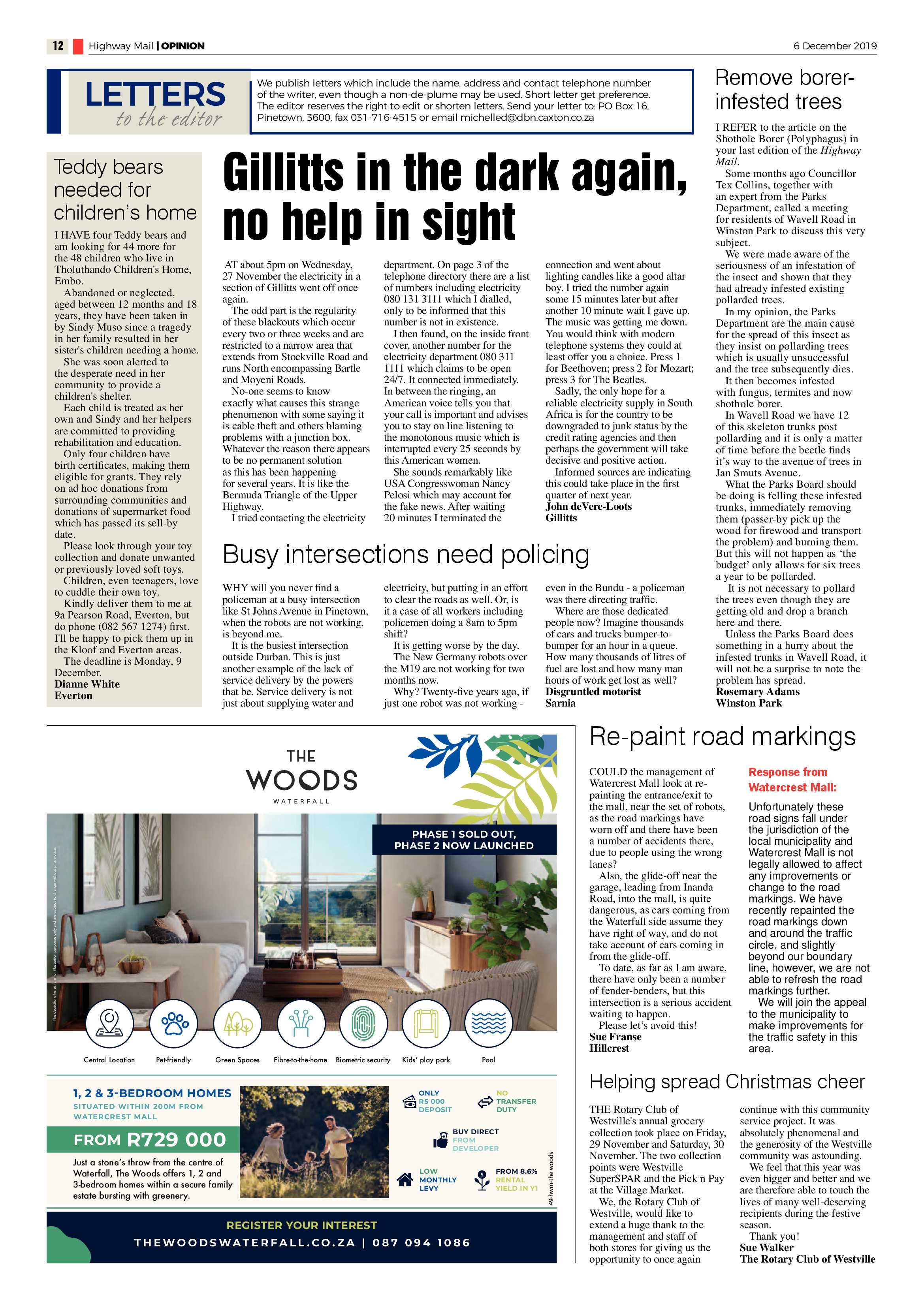 Highway Mail 6 December 2019 page 12