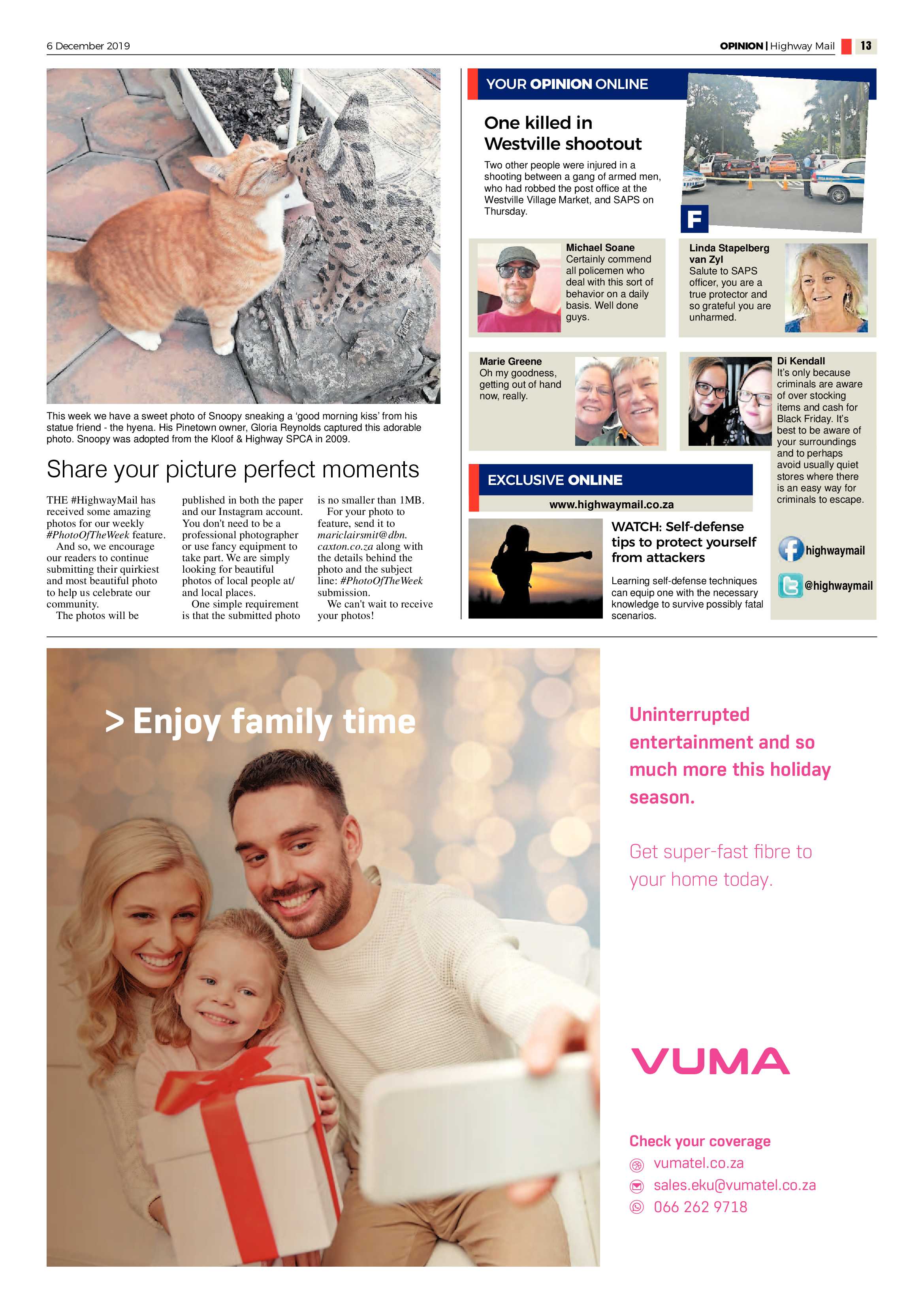 Highway Mail 6 December 2019 page 13