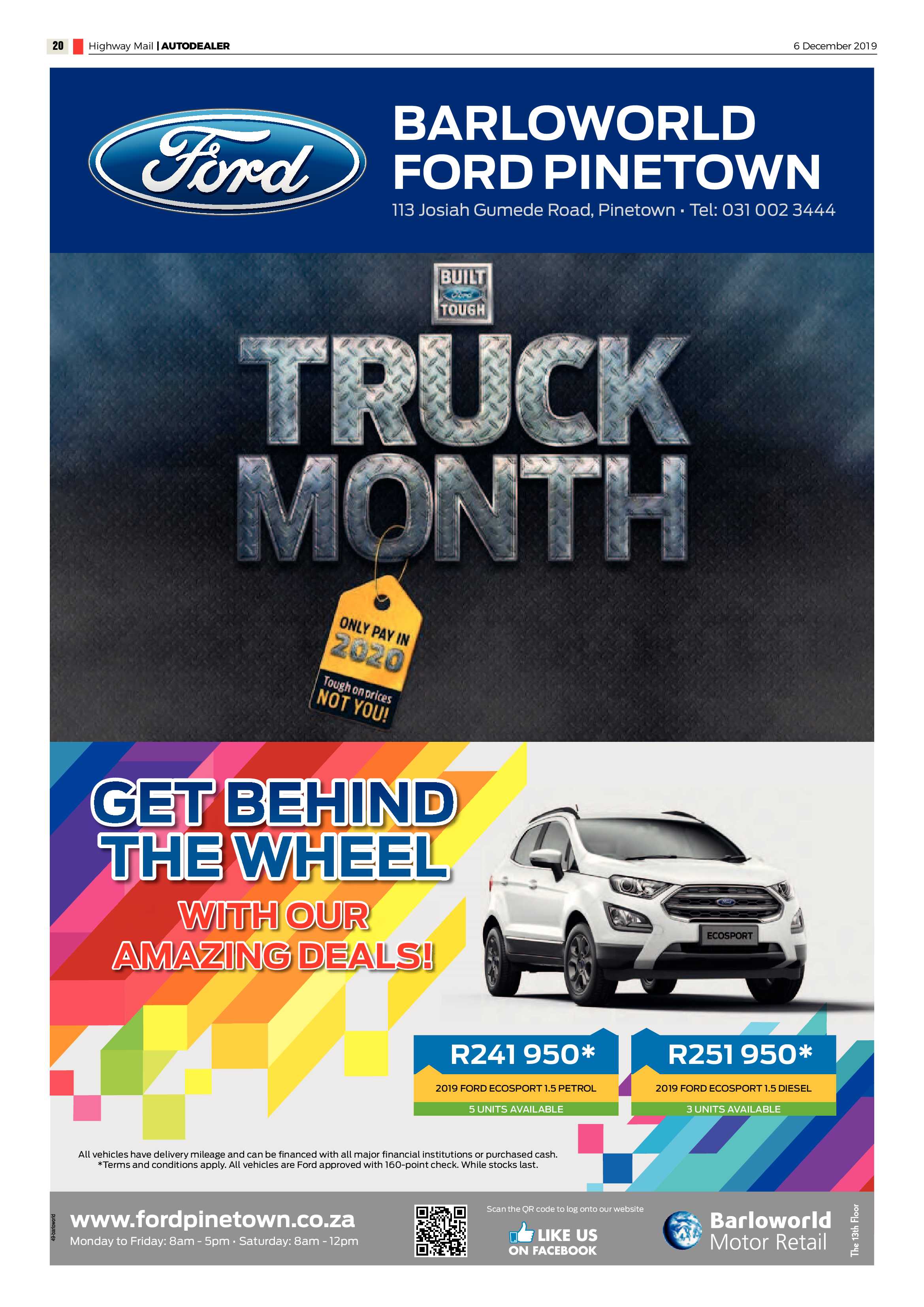 Highway Mail 6 December 2019 page 20