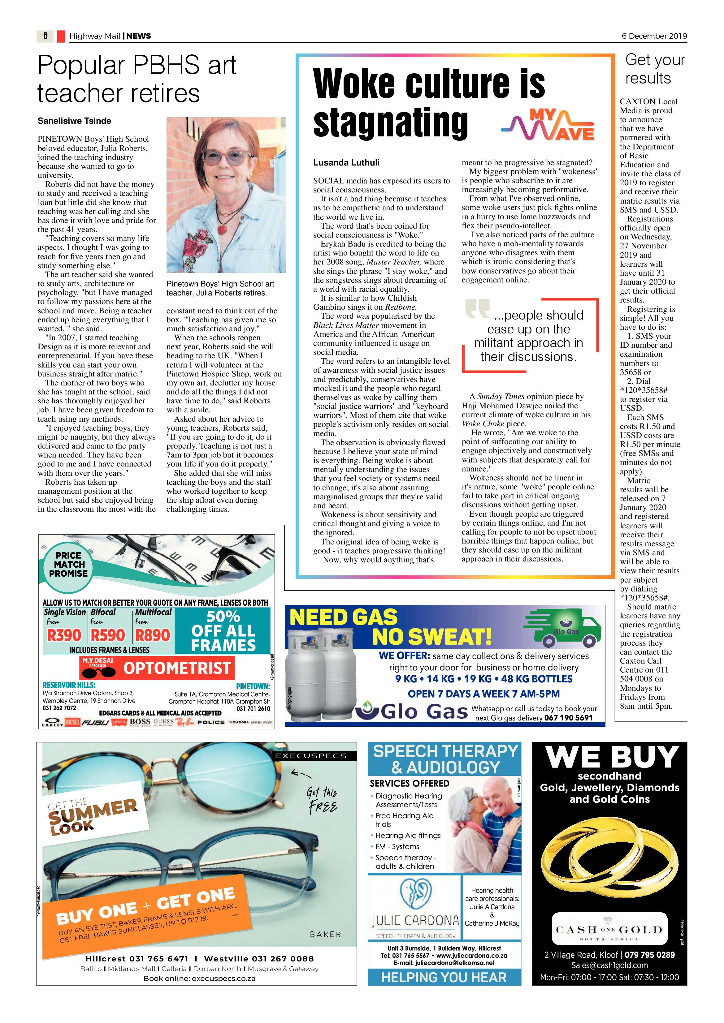 Highway Mail 6 December 2019 page 6
