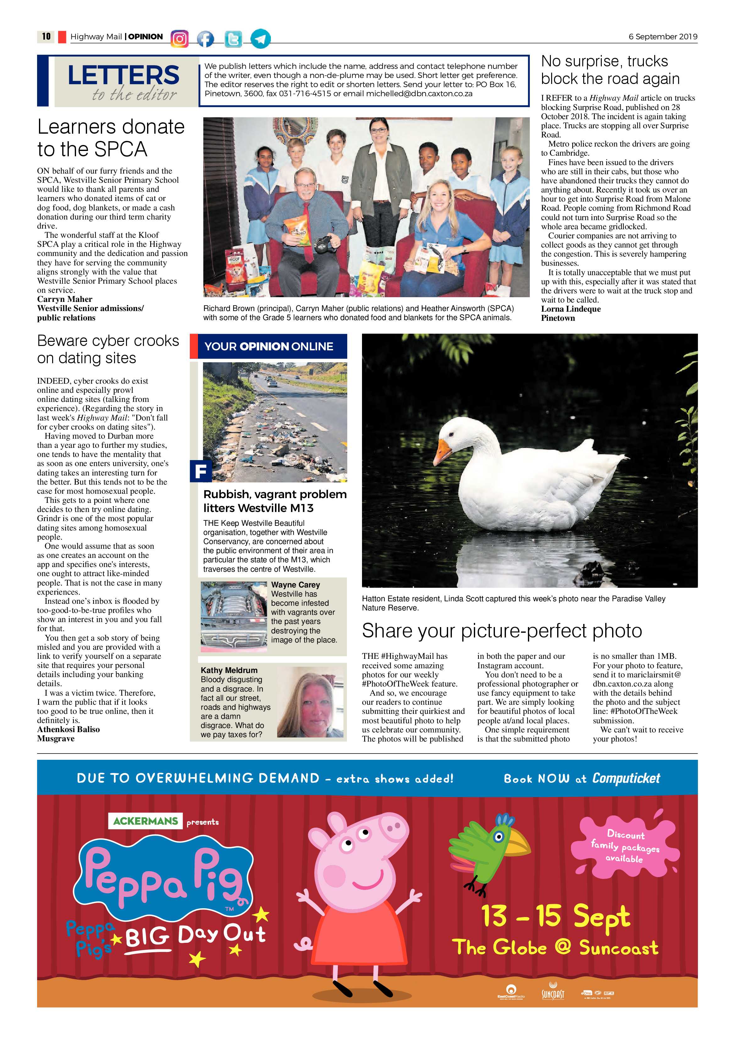 Highway Mail 6 September 2019 page 10