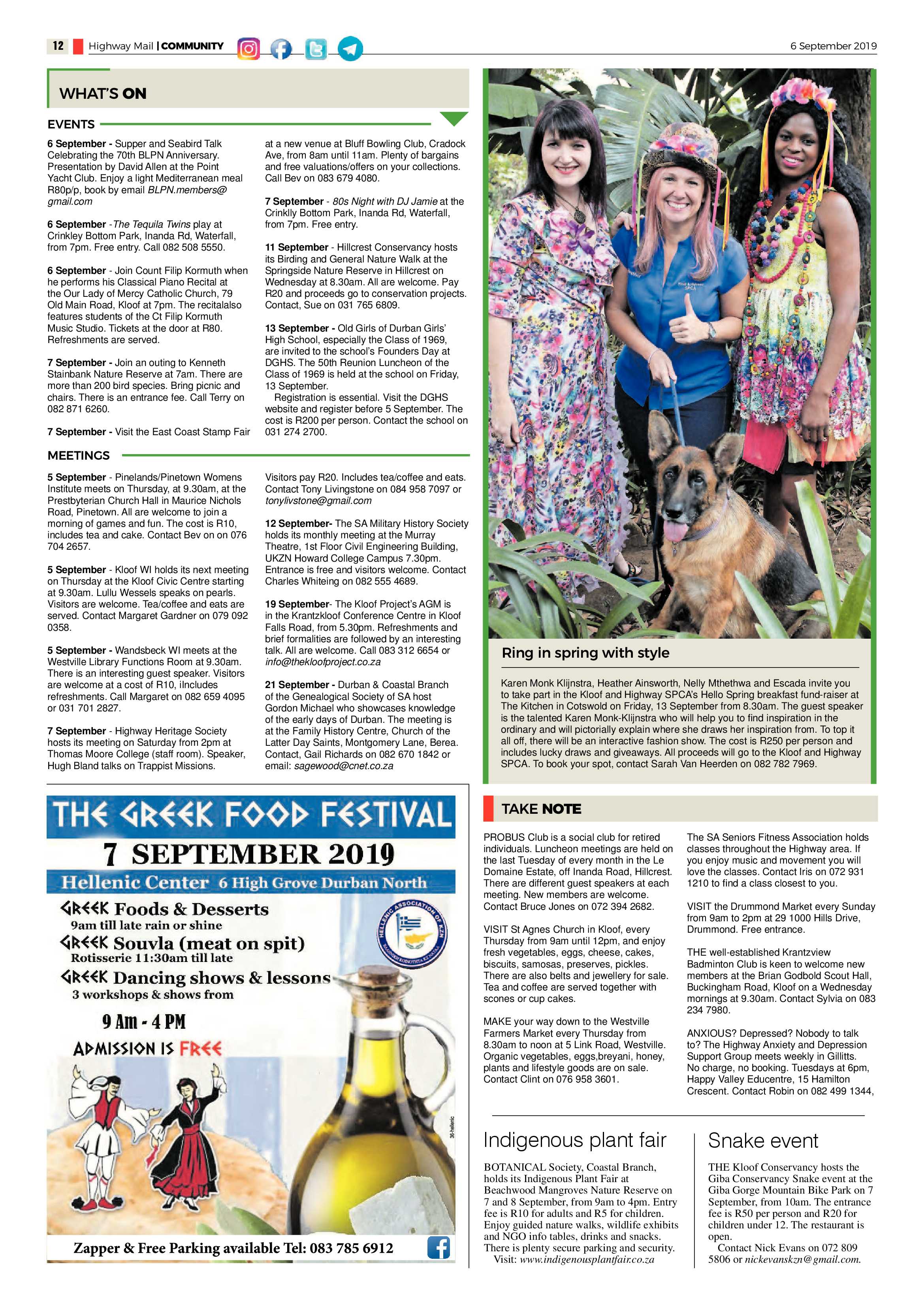 Highway Mail 6 September 2019 page 12
