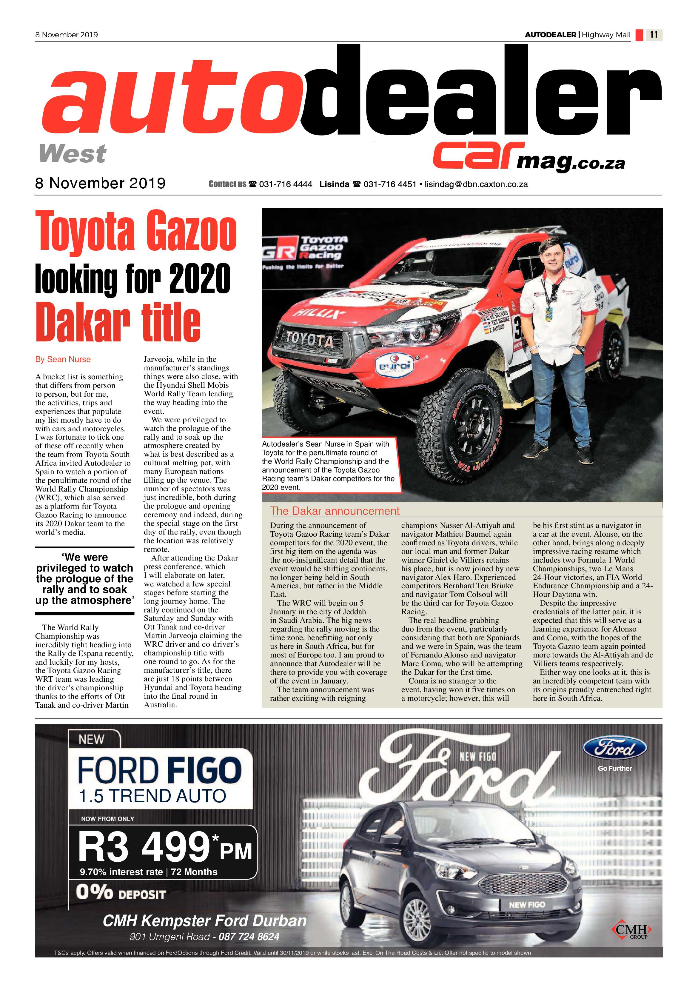 Highway Mail 8 November 2019 page 11