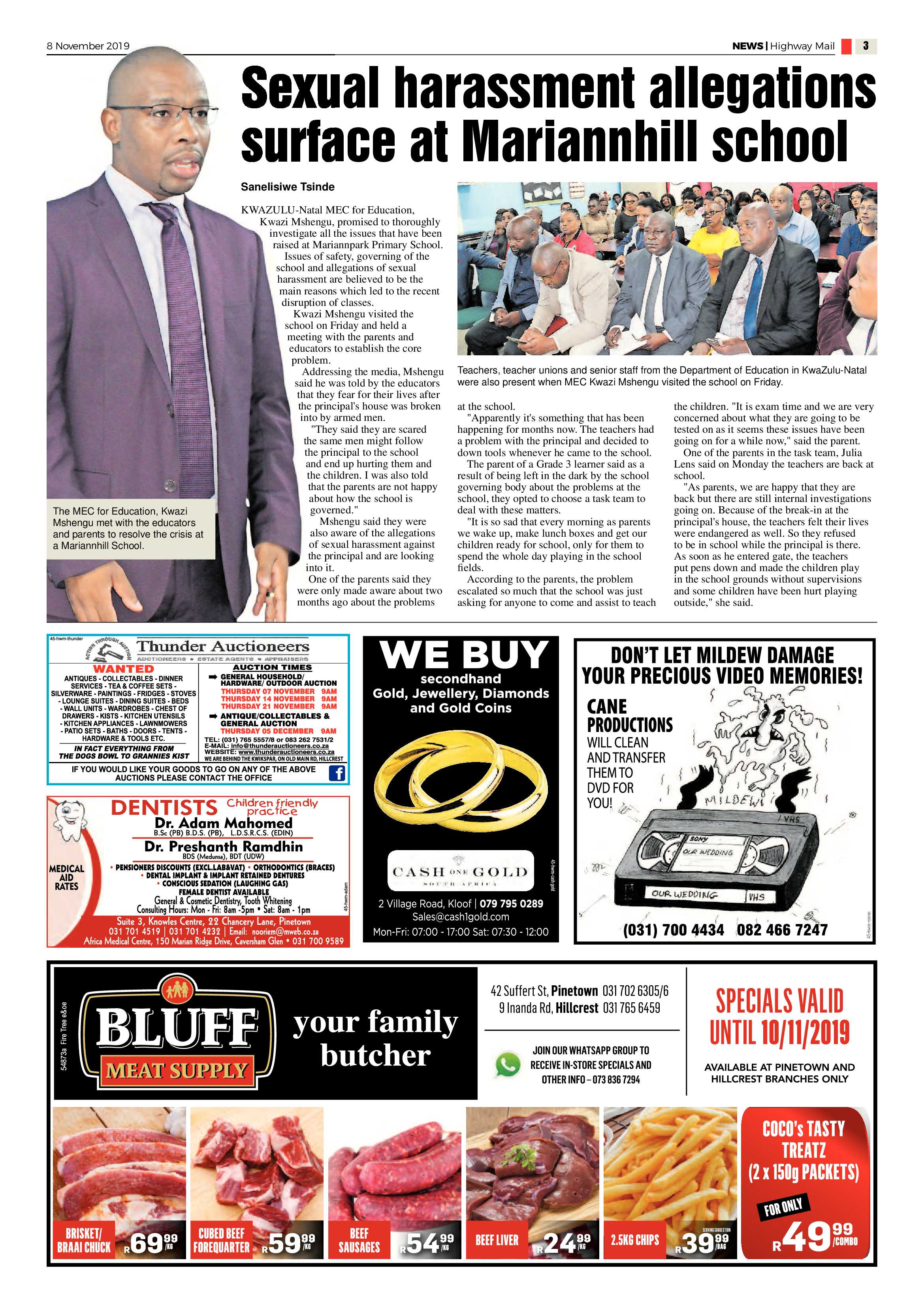 Highway Mail 8 November 2019 page 3