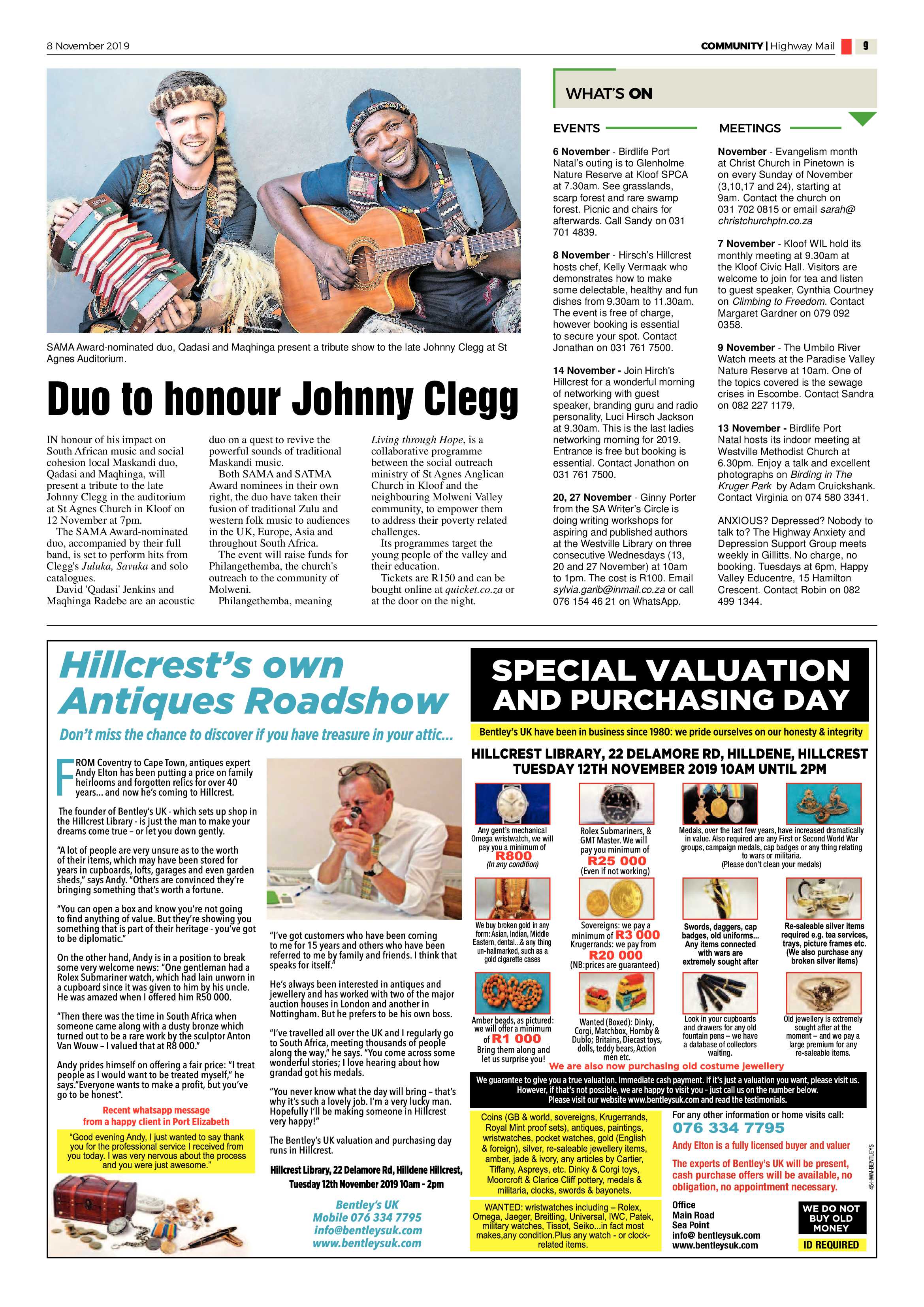 Highway Mail 8 November 2019 page 9