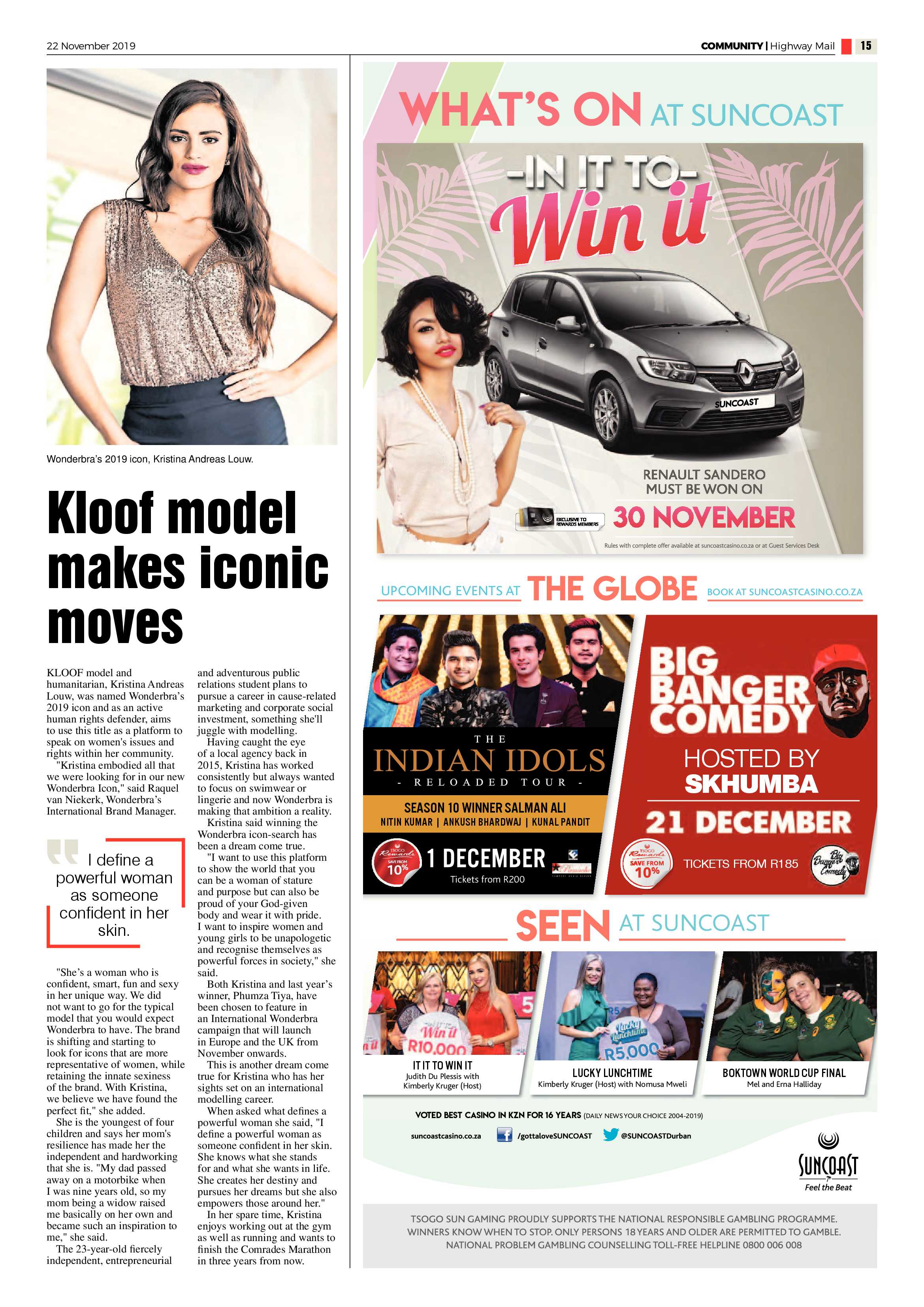 Highway Mail  22 November 2019 page 15