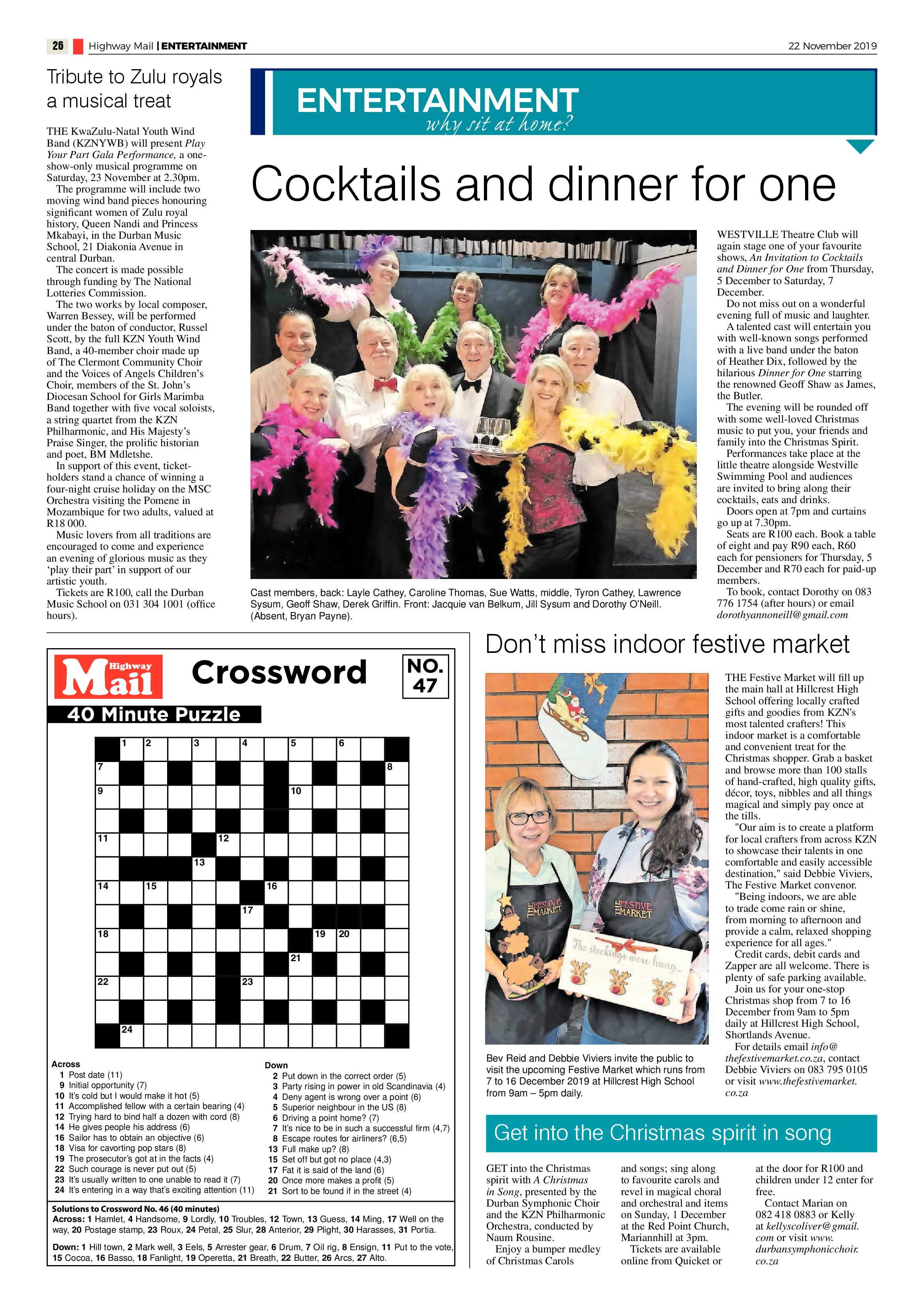 Highway Mail  22 November 2019 page 26