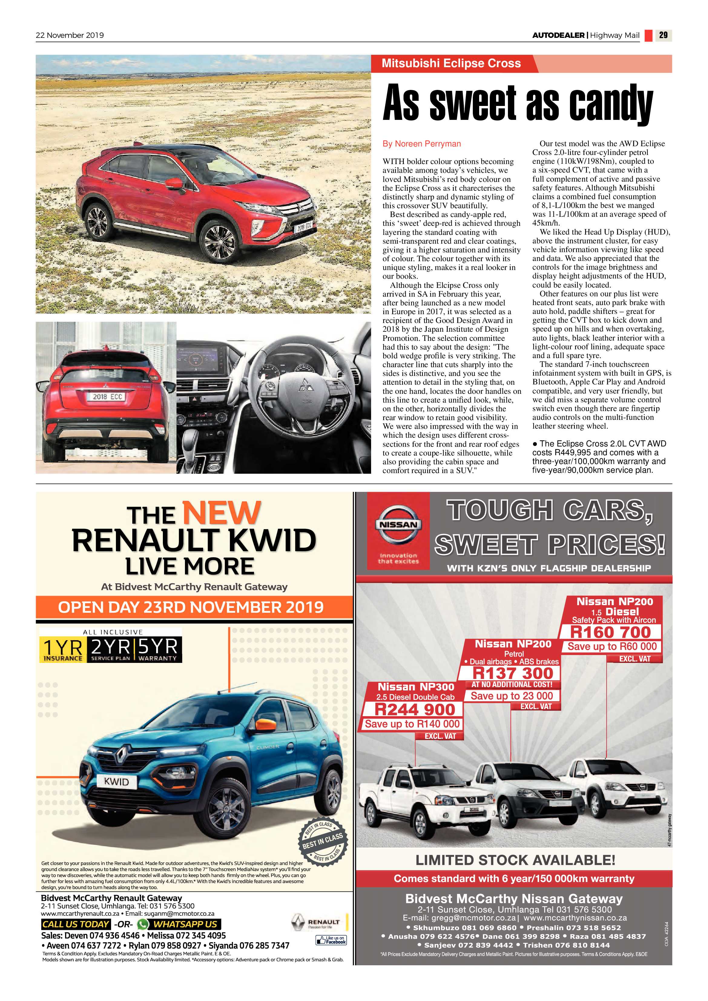 Highway Mail  22 November 2019 page 29