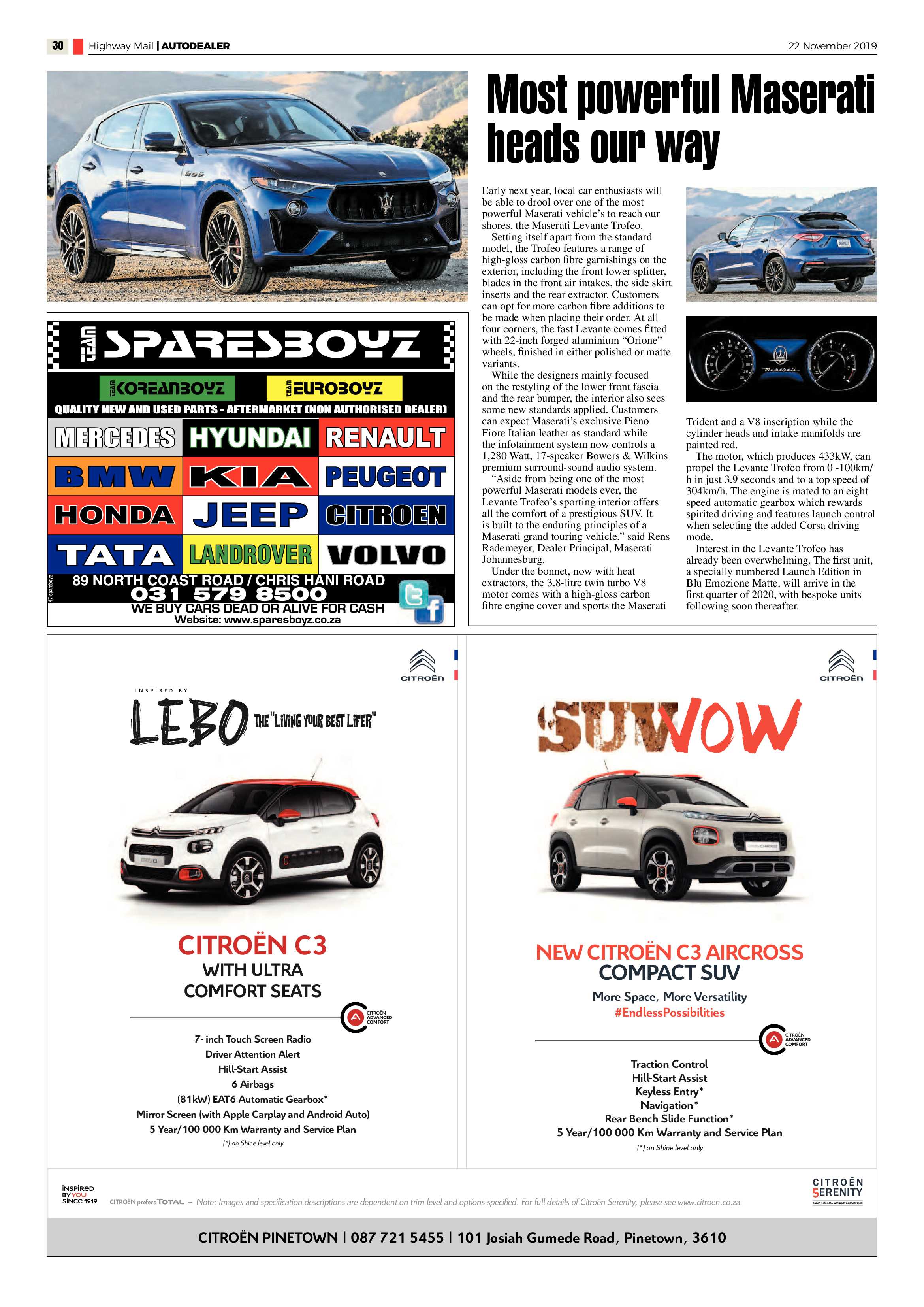Highway Mail  22 November 2019 page 30