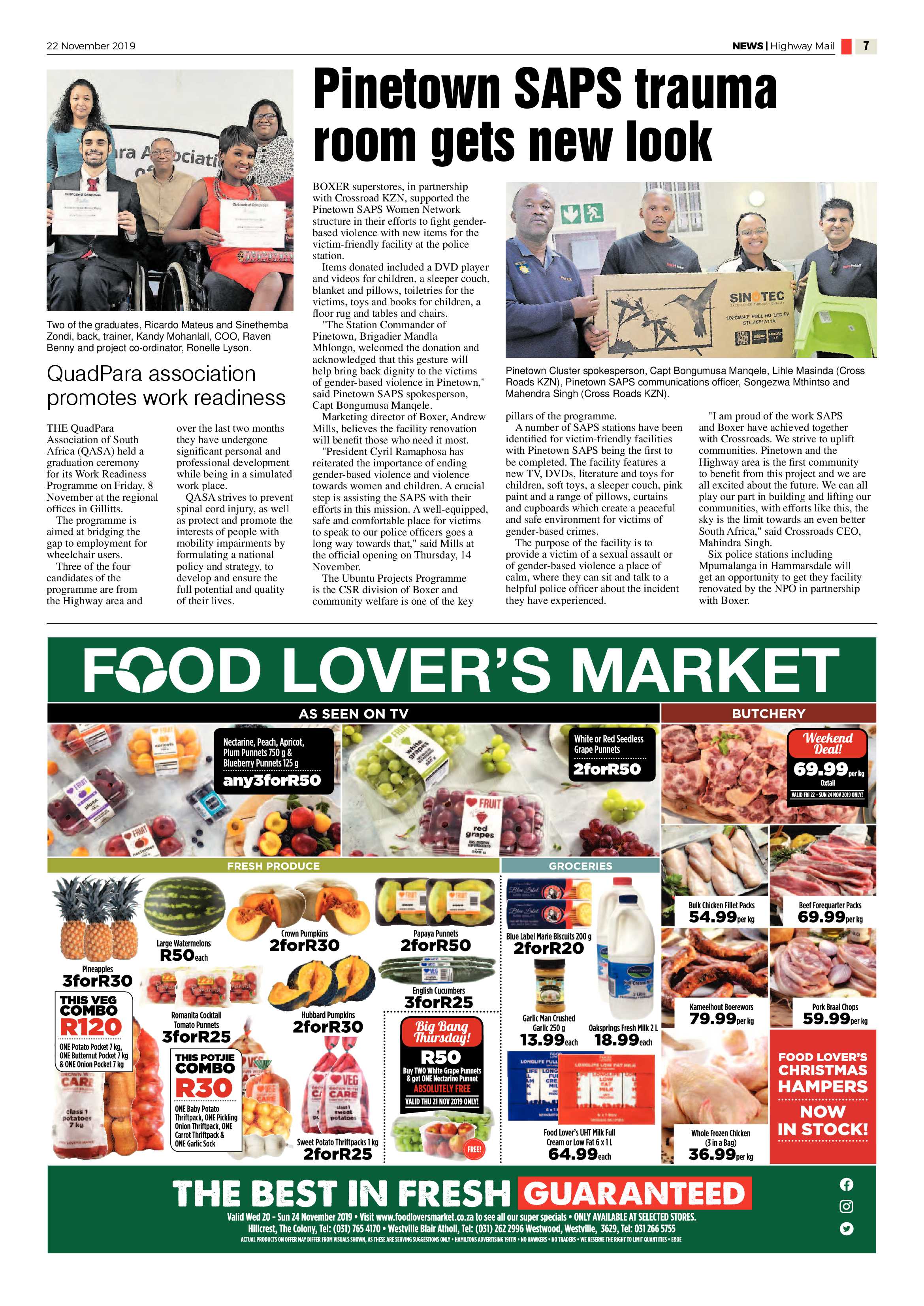 Highway Mail  22 November 2019 page 7