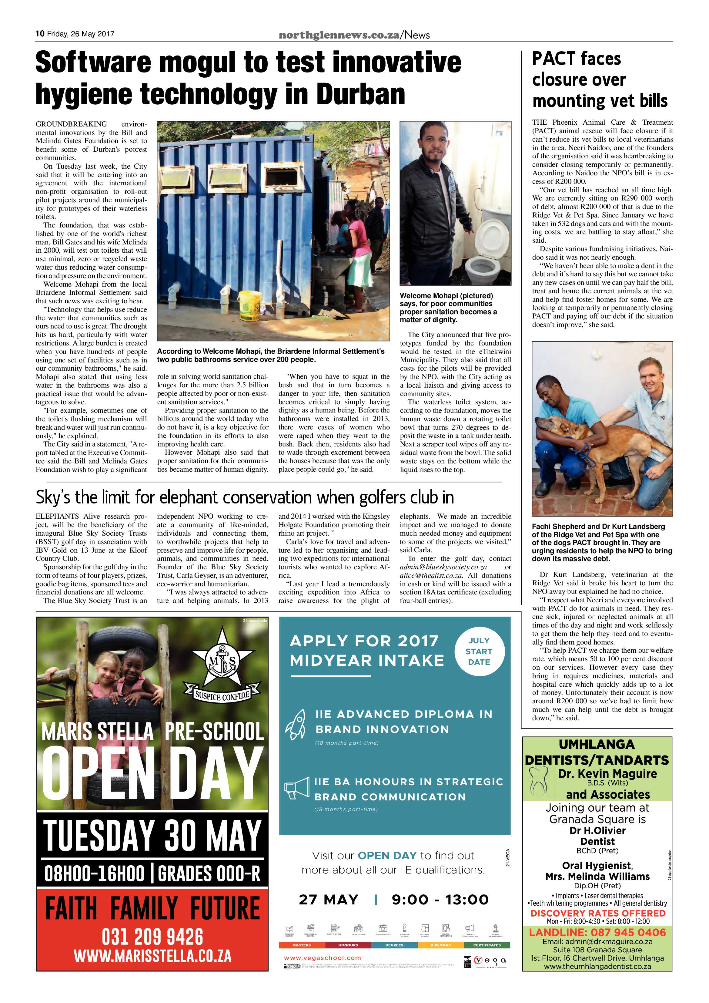Northglen News 26 May 2017 page 10