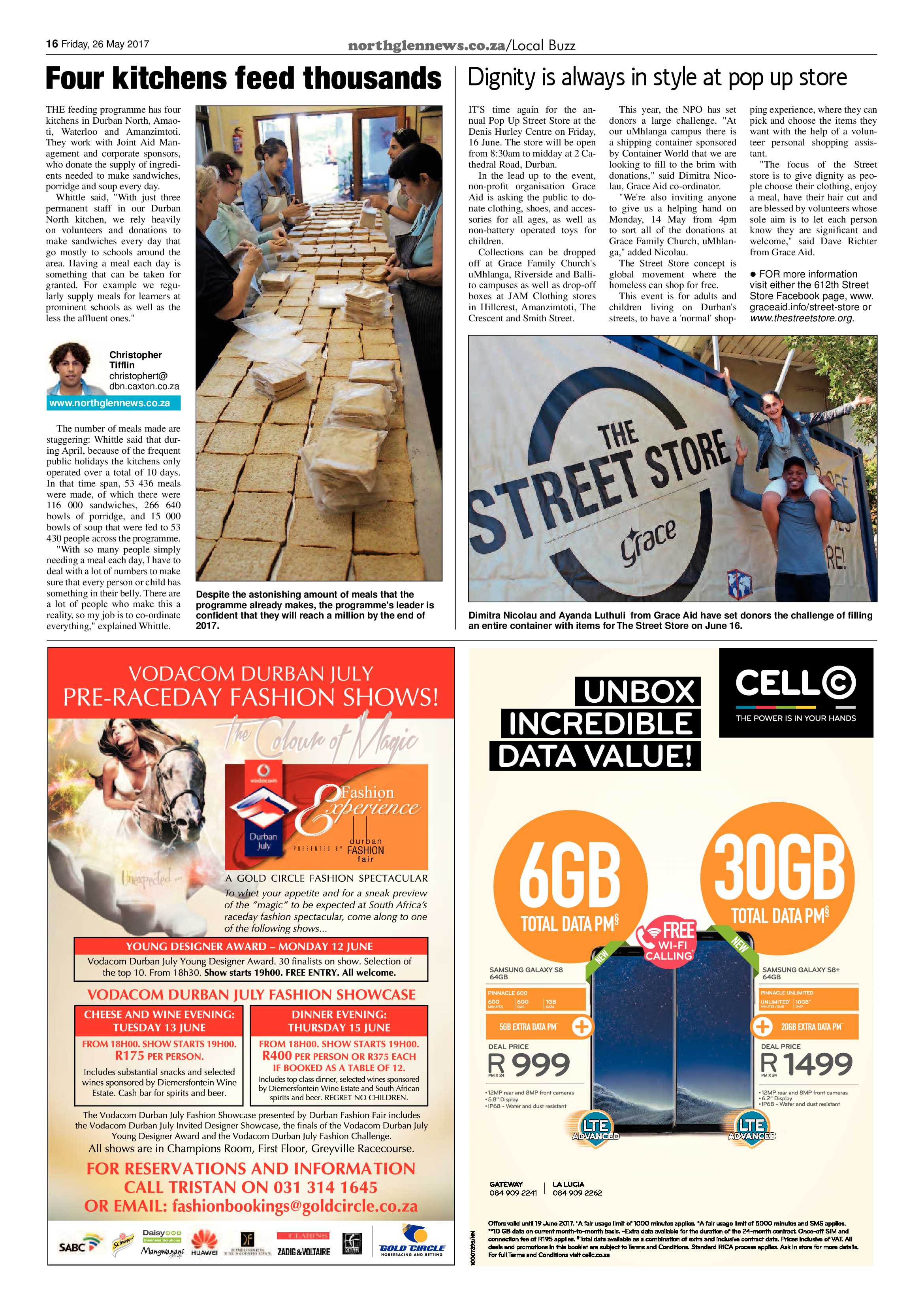 Northglen News 26 May 2017 page 16