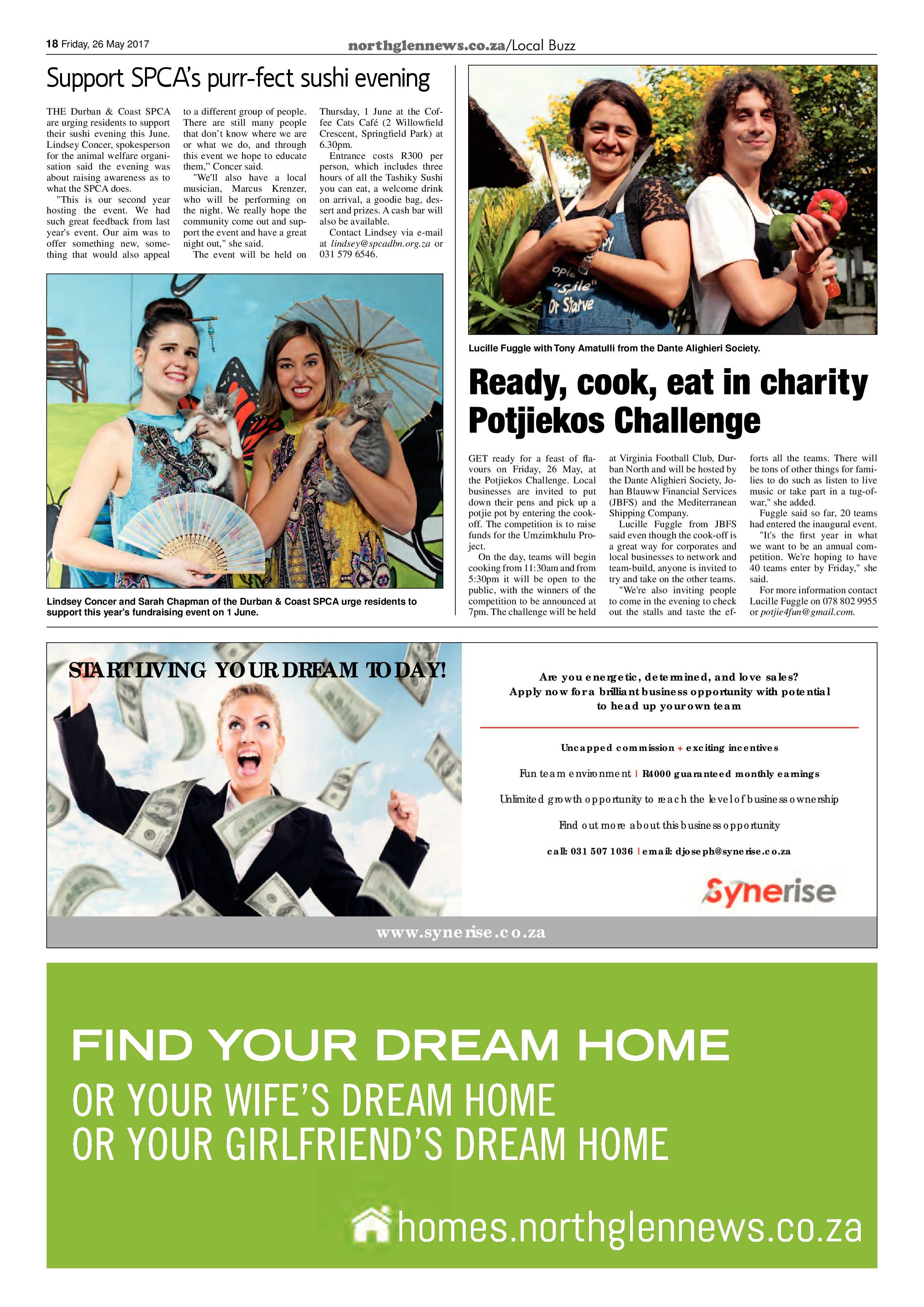 Northglen News 26 May 2017 page 18