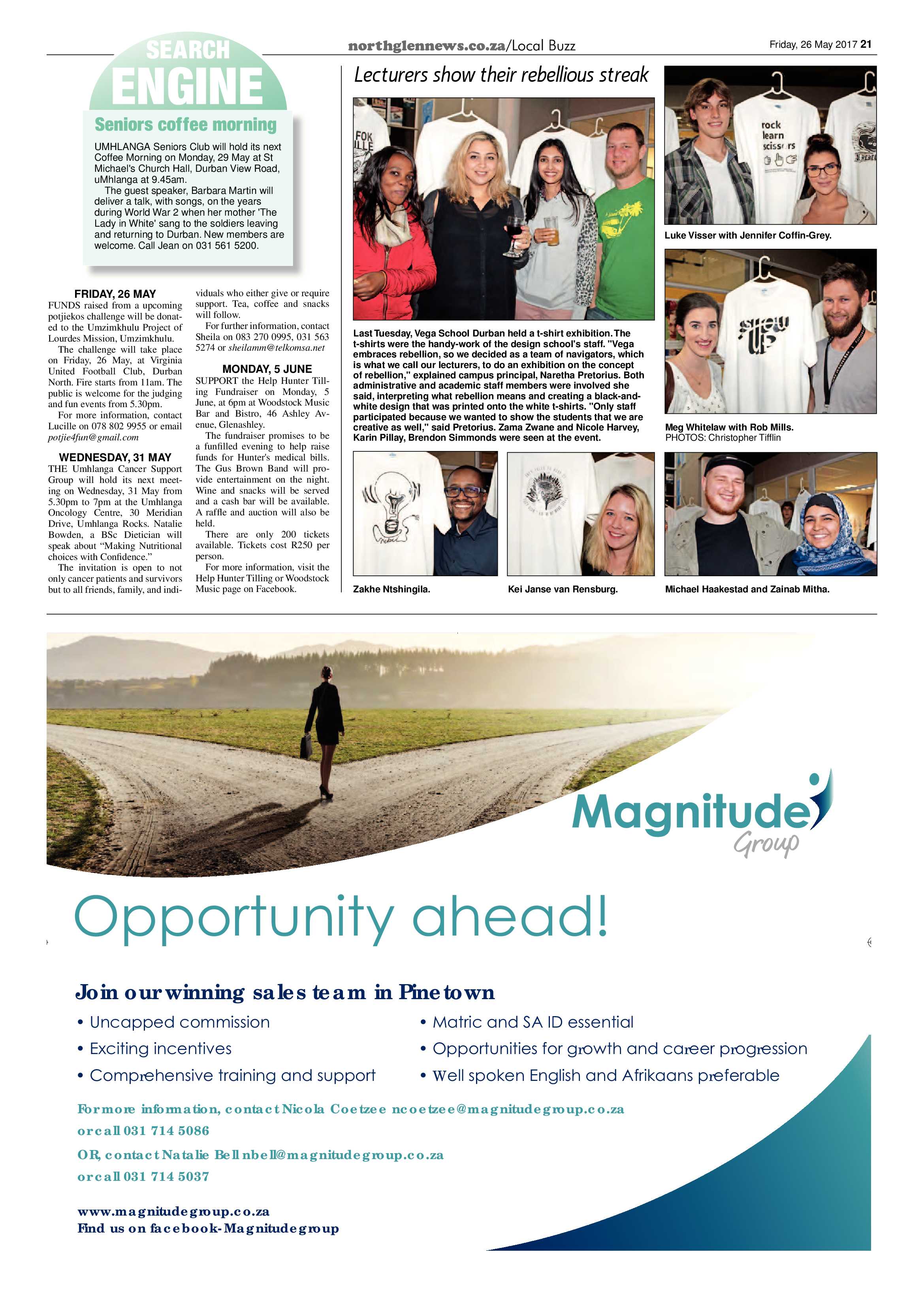 Northglen News 26 May 2017 page 21