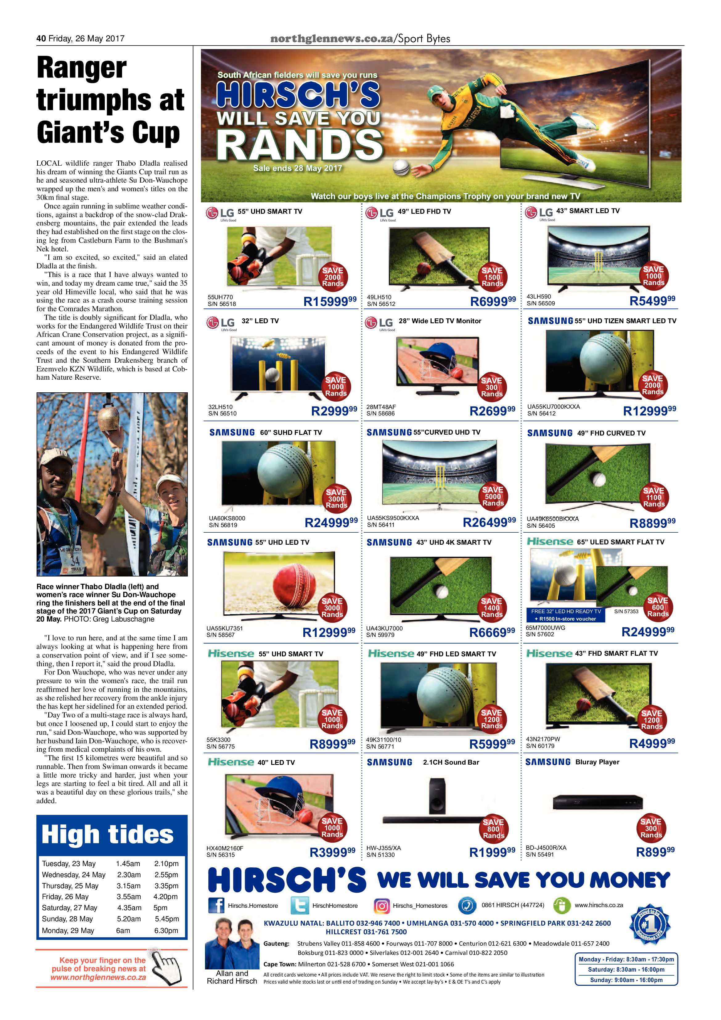 Northglen News 26 May 2017 page 40