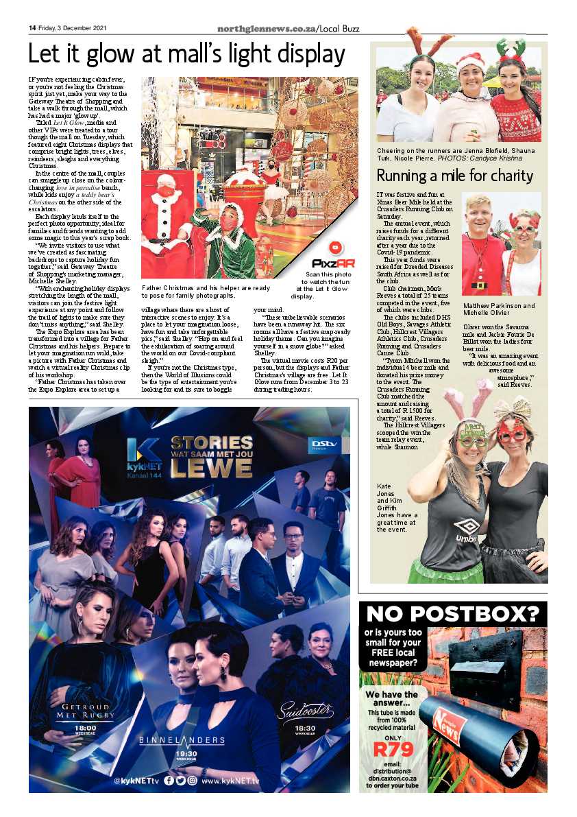 Northglen News 3 December 2021 page 14