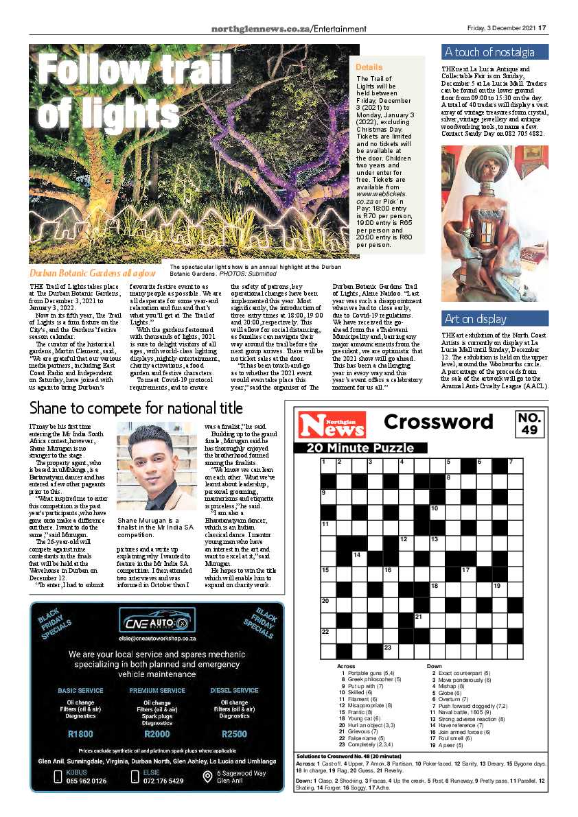 Northglen News 3 December 2021 page 17