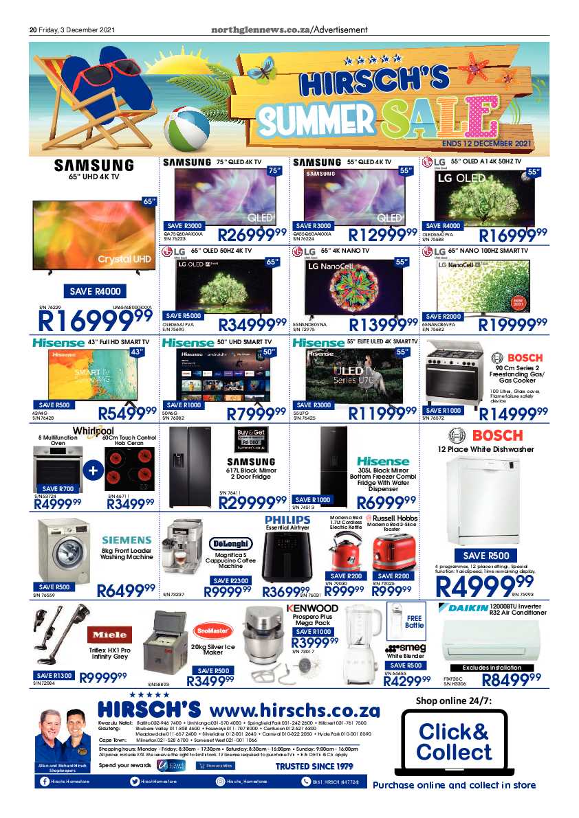 Northglen News 3 December 2021 page 20